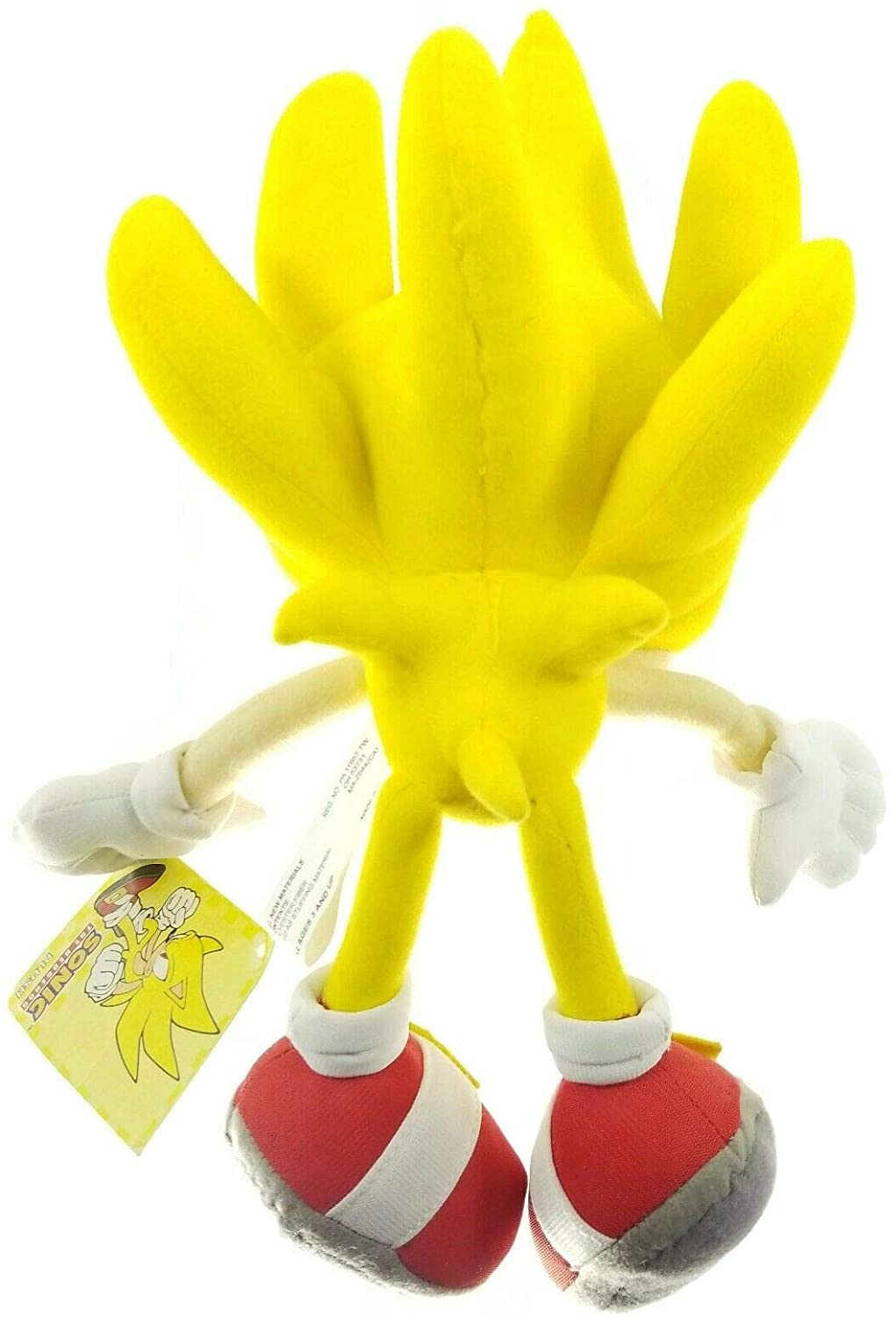 Foto 6 pulgar | Peluche Sonic The Hedgehog Super Sonic 12'' - Venta Internacional