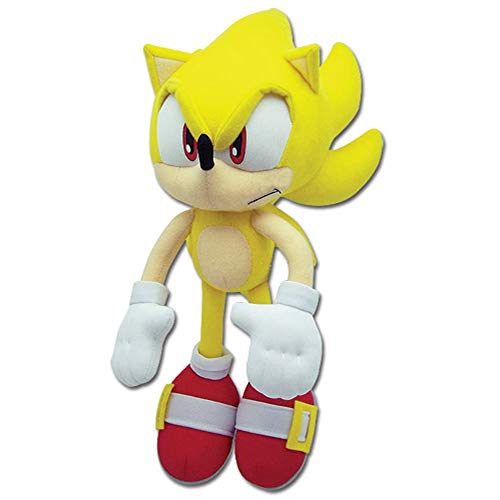 Foto 7 pulgar | Peluche Sonic The Hedgehog Super Sonic 12'' - Venta Internacional