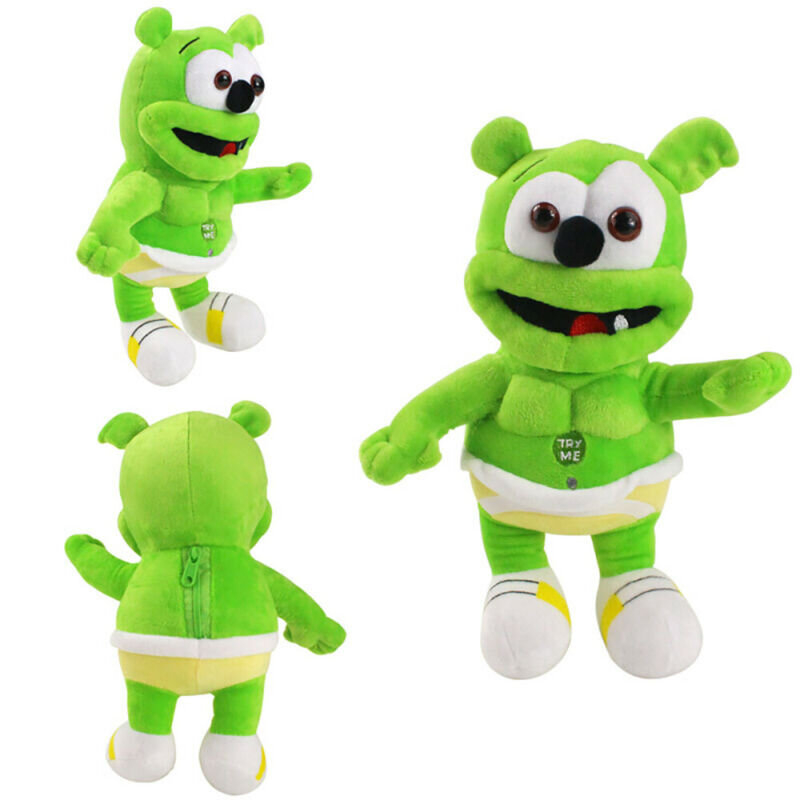 Foto 3 pulgar | Muñeco de Peluche Musical 'I Am A Gummy Bear' Verde 1 Pieza - Venta Internacional