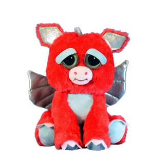 Foto 2 | Peluche Feisty Pets Dark Age Dennis Red Dragon 8.5 - Venta Internacional