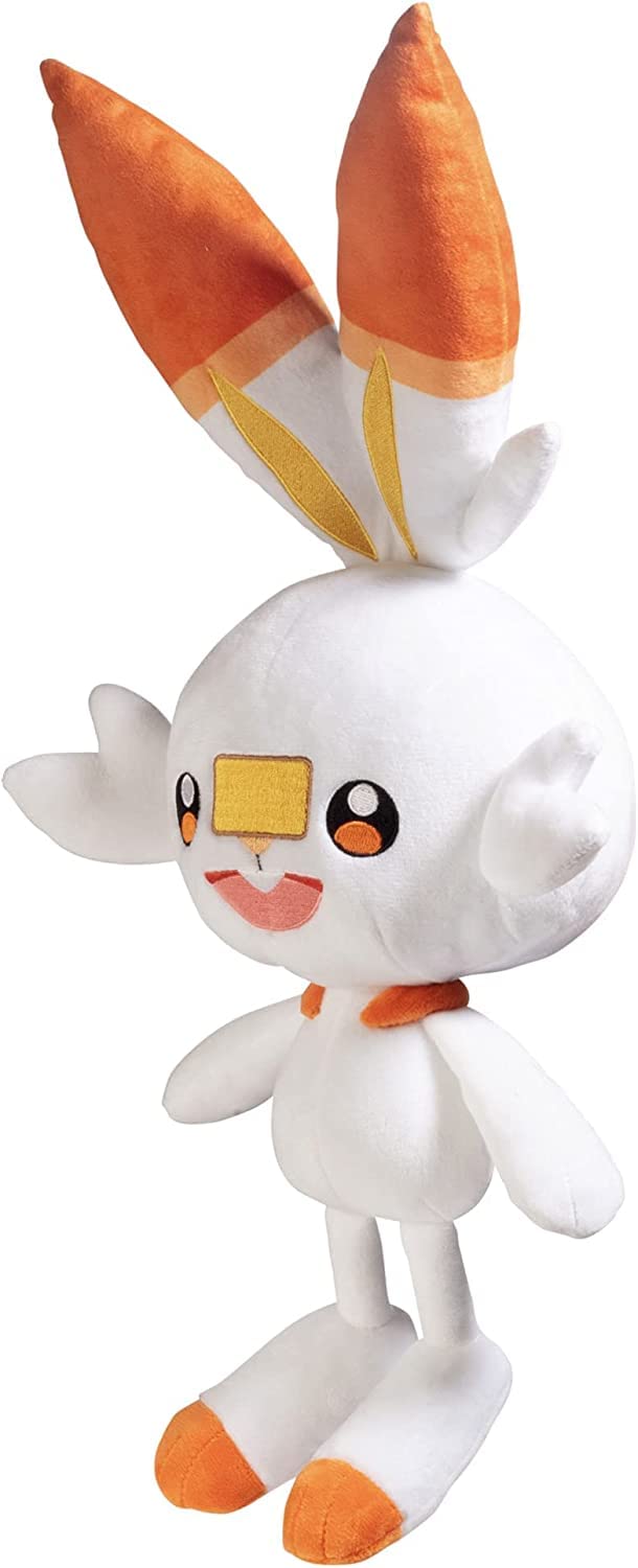 Foto 4 pulgar | Peluches de Peluche Jazwares Pokémon 12 Raboot y Scorbunny - Venta Internacional