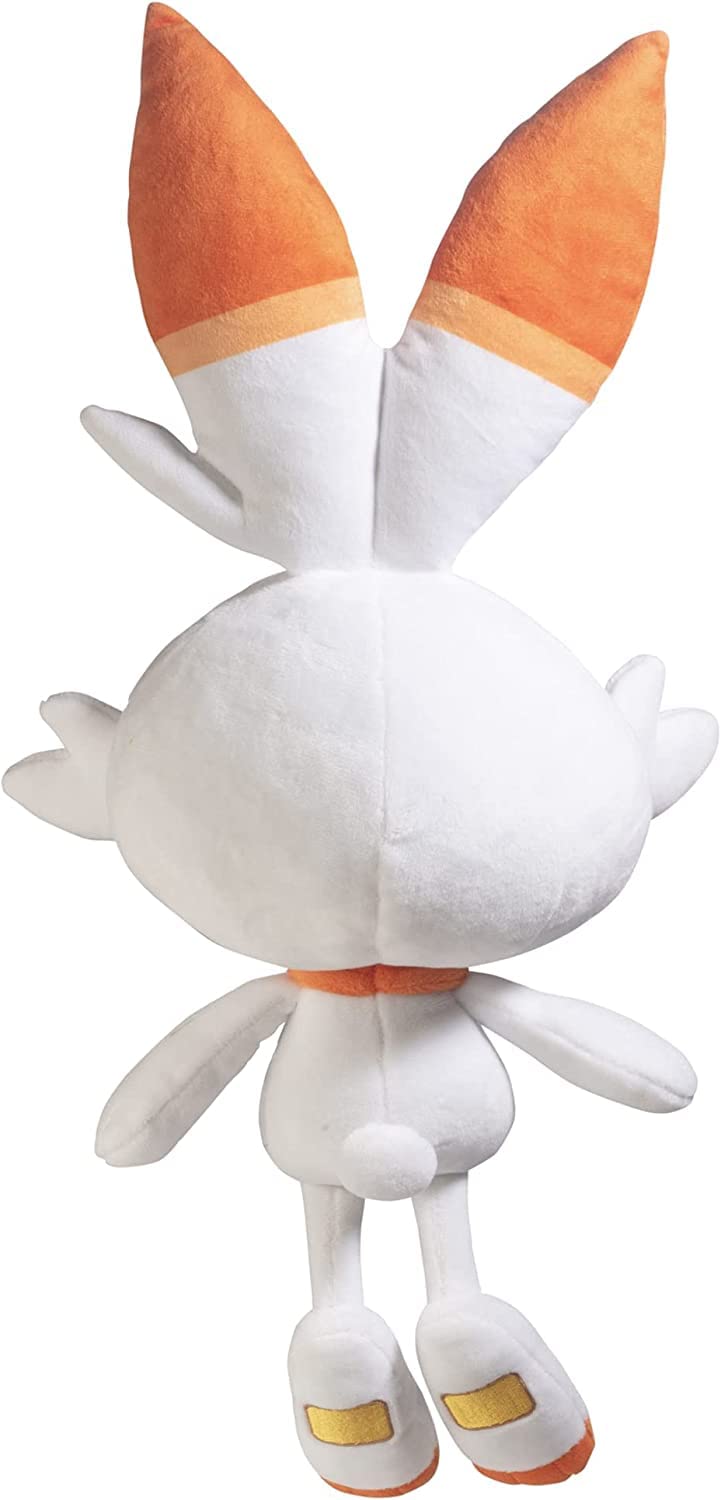 Foto 5 pulgar | Peluches de Peluche Jazwares Pokémon 12 Raboot y Scorbunny - Venta Internacional