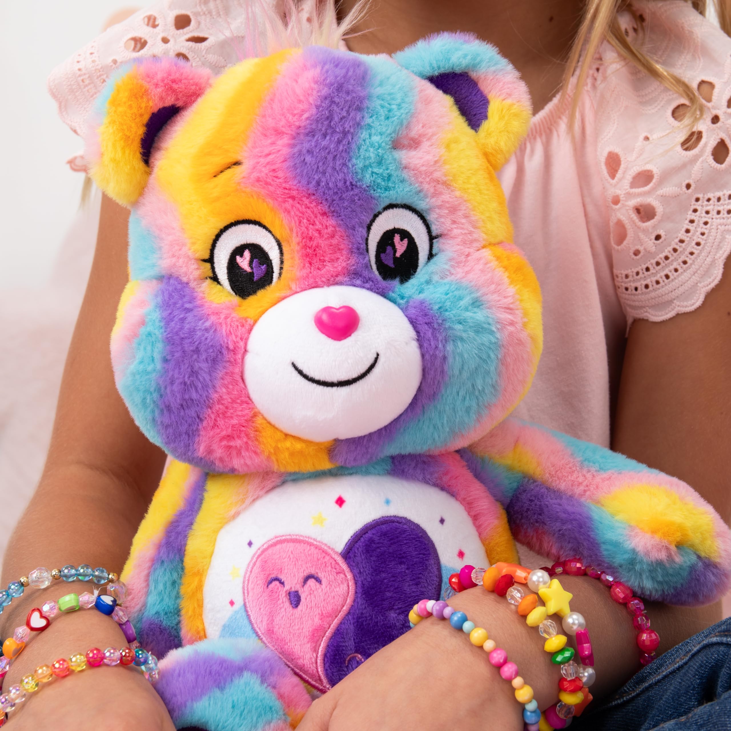 Foto 3 pulgar | Oso de Peluche Tie-Dye Tie-Dye 14 Friends Forever Bears de Plushie Care Bears 14 Pulgadas - Venta Internacional