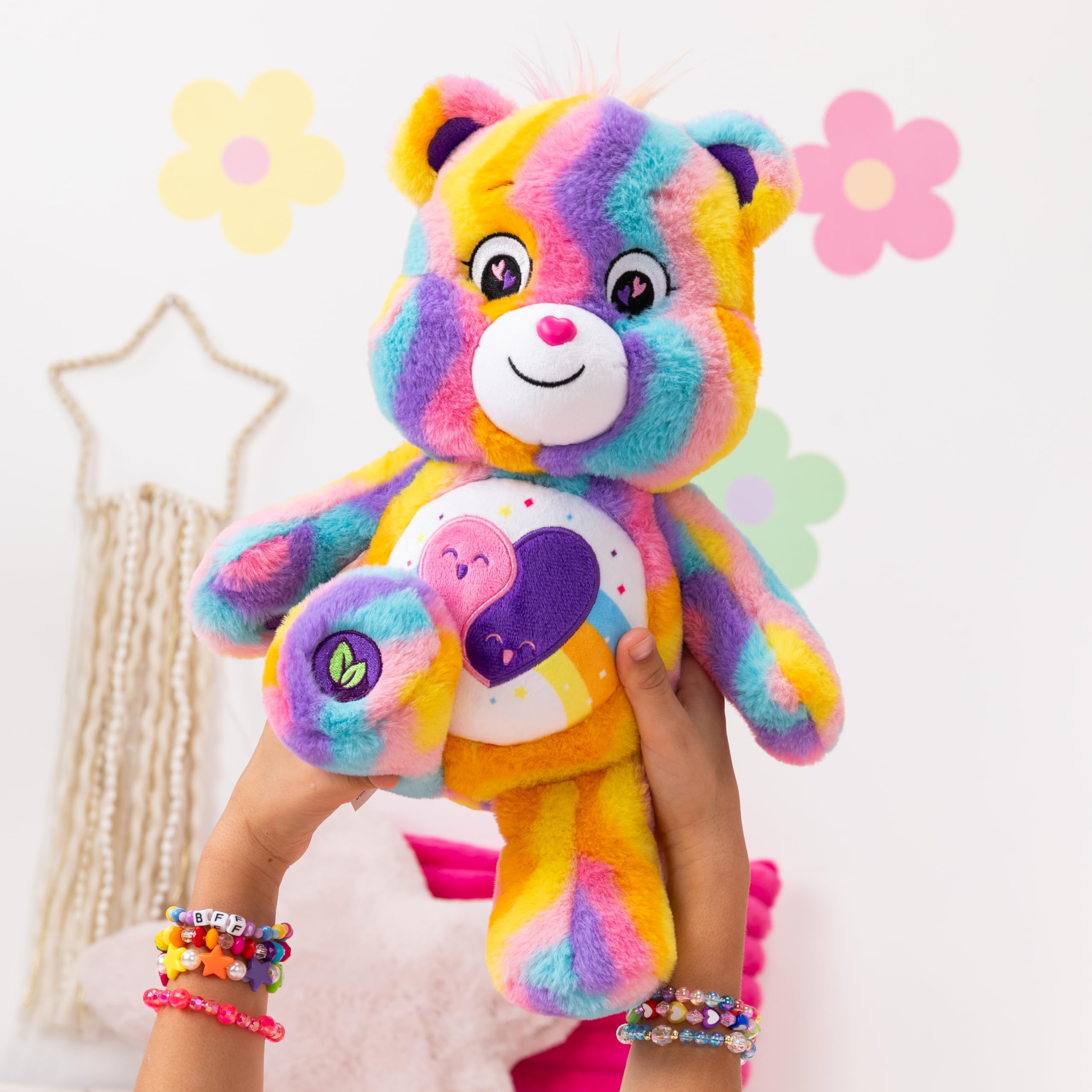 Foto 4 pulgar | Oso de Peluche Tie-Dye Tie-Dye 14 Friends Forever Bears de Plushie Care Bears 14 Pulgadas - Venta Internacional