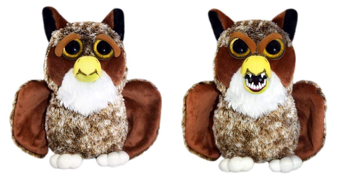 Foto 4 pulgar | Peluche Feisty Pets El Cobarde Daniel Búho Cornudo - Venta Internacional