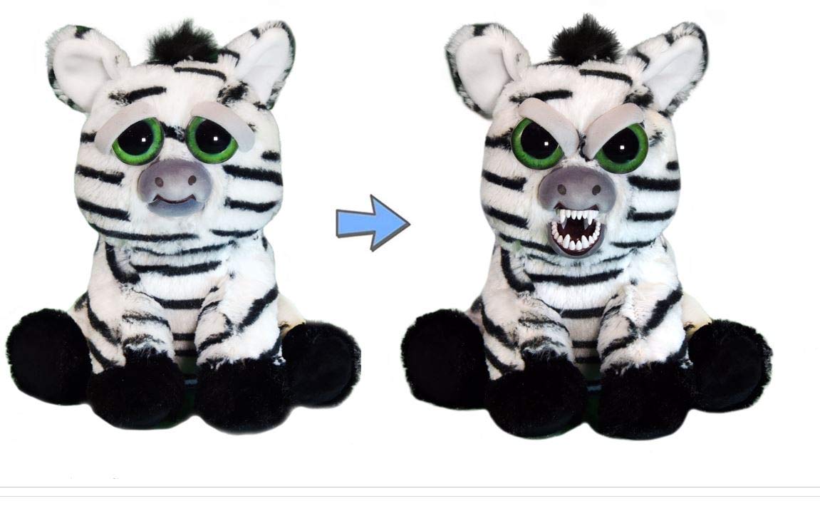 Foto 4 pulgar | Peluche Feisty Pets Zebra Idiotic Ian 8.5 Pulgadas - Venta Internacional