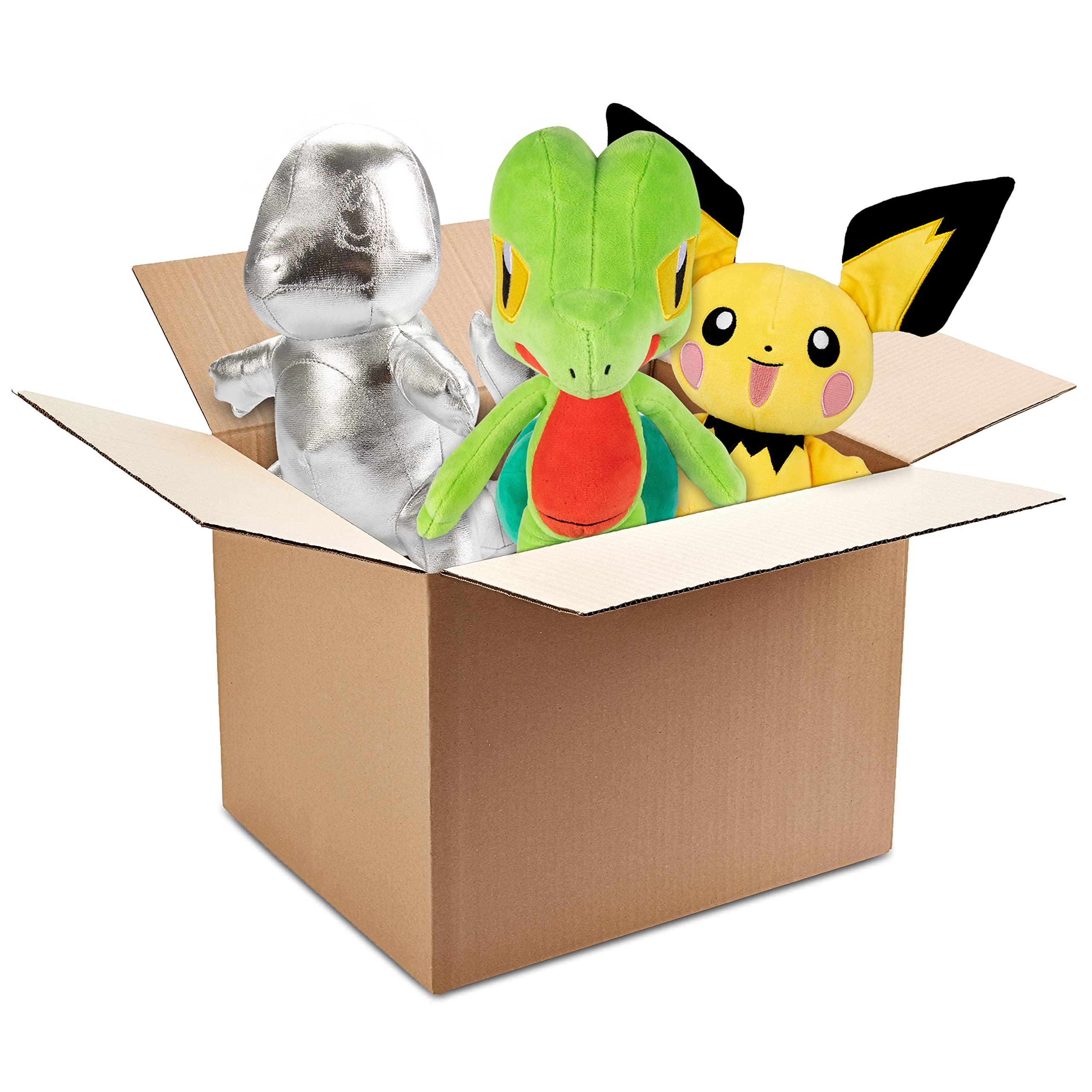 Foto 3 pulgar | Blind Box Pokémon de 3 Peluche Elegidos al Azar - Venta Internacional