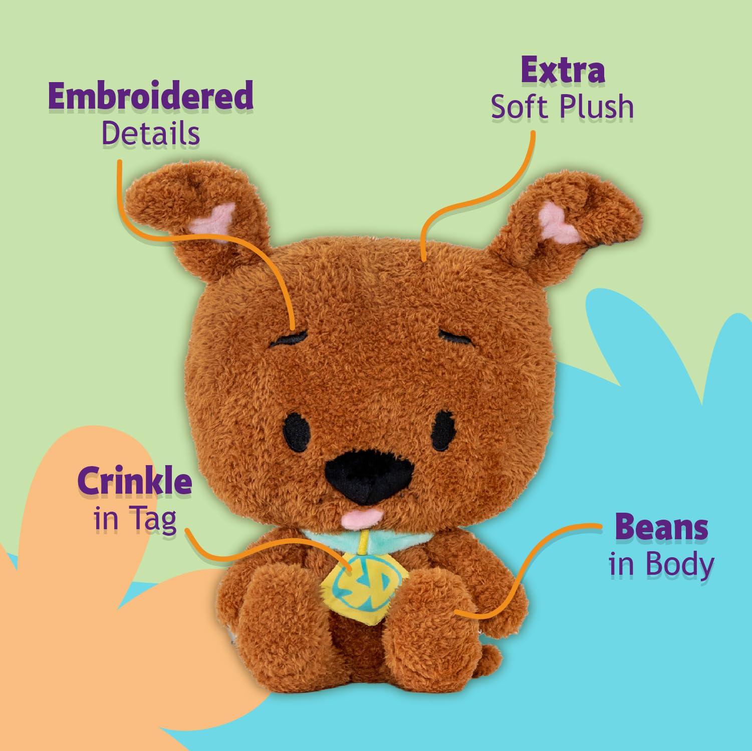 Foto 4 pulgar | Peluche Kids Preferred Warner Bros Scooby-Doo - Venta Internacional