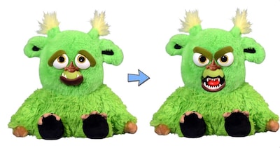 Foto 1 | Peluche Feisty Pets Monstruo Verde Grayson The Glutton - Venta Internacional