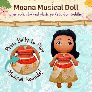 Foto 2 | Muñeco de Peluche Kids Preferred Disney Moana con Sonidos Musicales- Venta Internacional