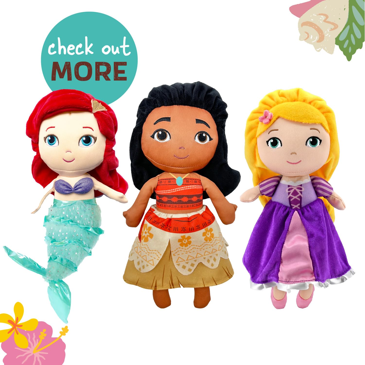 Foto 6 pulgar | Muñeco de Peluche Kids Preferred Disney Moana con Sonidos Musicales- Venta Internacional