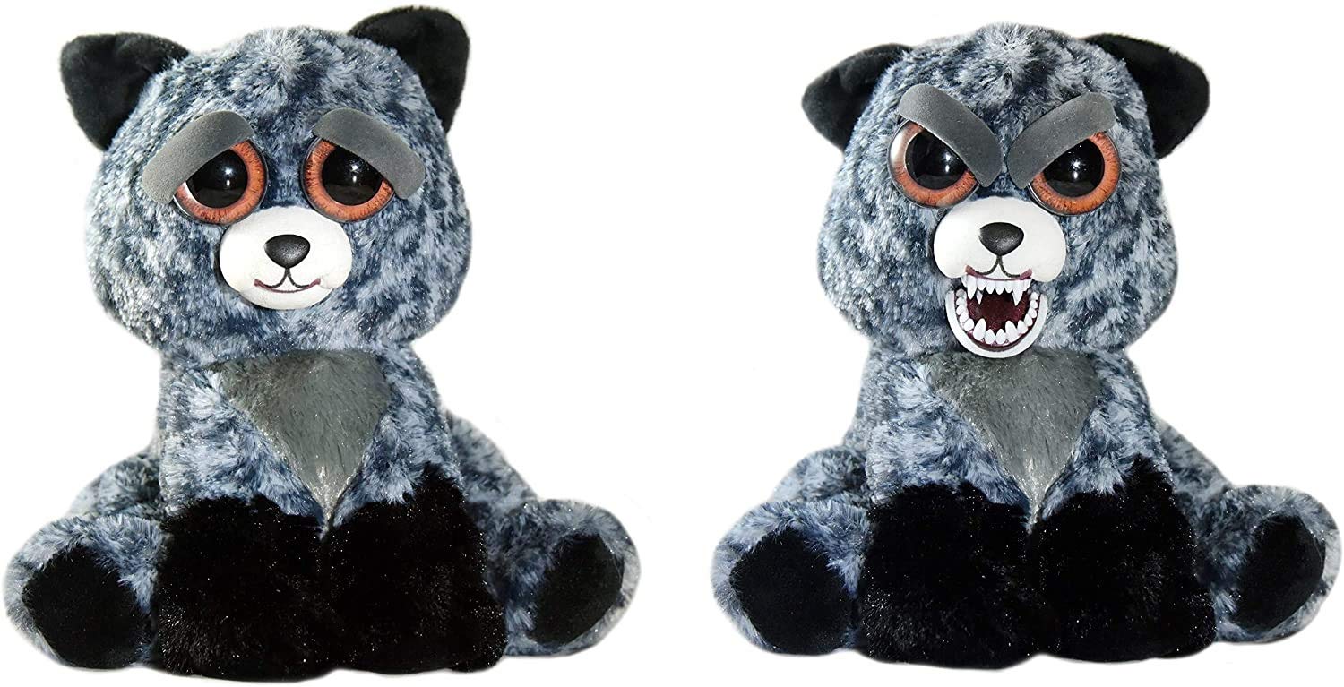 Foto 2 pulgar | Peluche Feisty Pets Tricky The Silver Fox 20 cm - Venta Internacional