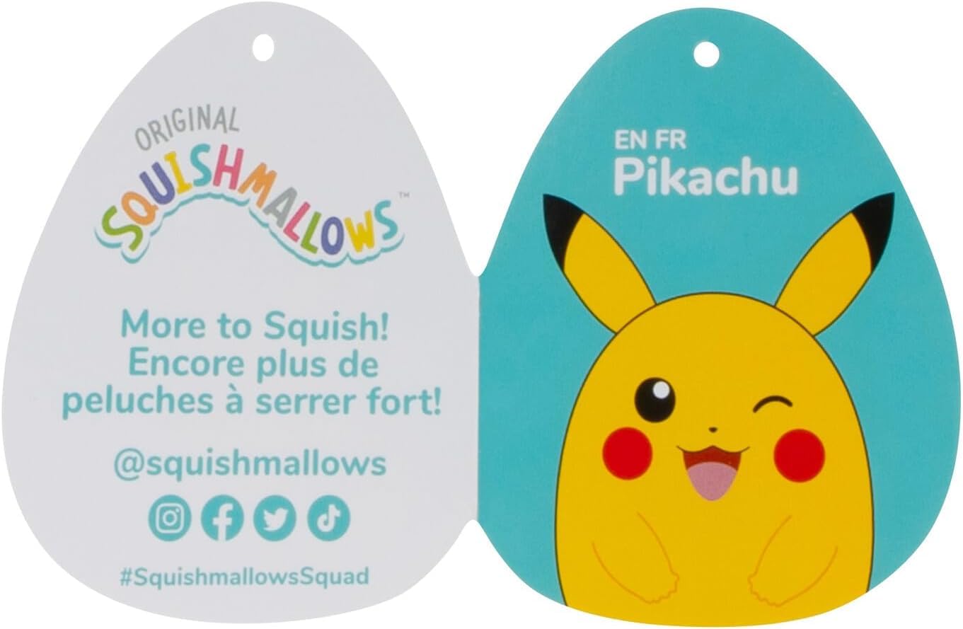 Foto 5 | Peluche Pokémon Pikachu con Licencia Oficial - Venta Internacional