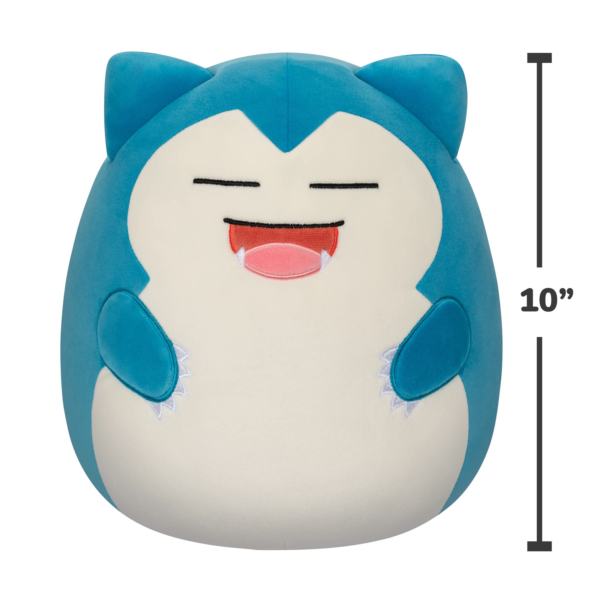 Foto 3 pulgar | Peluche Squishmallows Pokémon Snorlax 25 Cm Official Jazwares - Venta Internacional