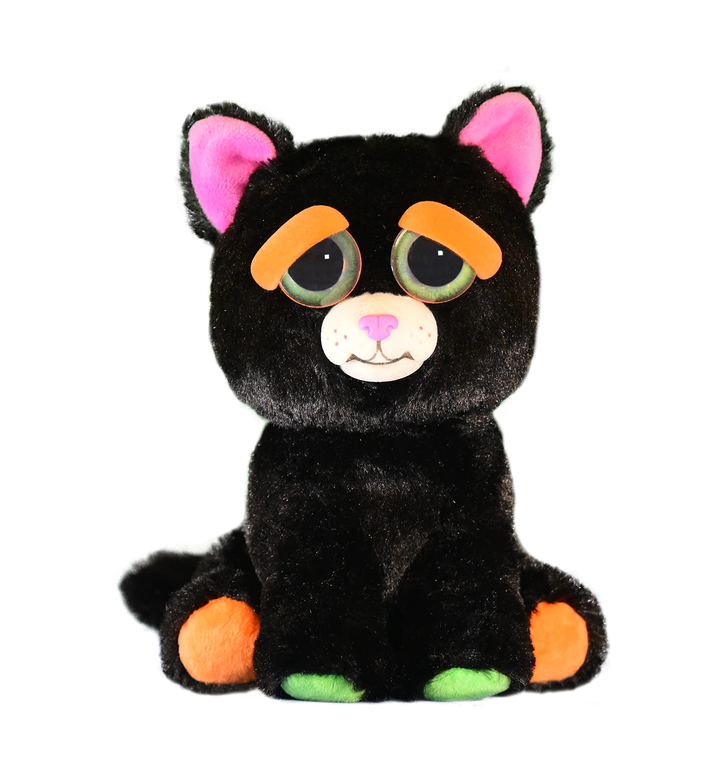 Foto 2 pulgar | Peluche Feisty Pets Cranky Cathy Black Cat 8.5 " - Venta Internacional