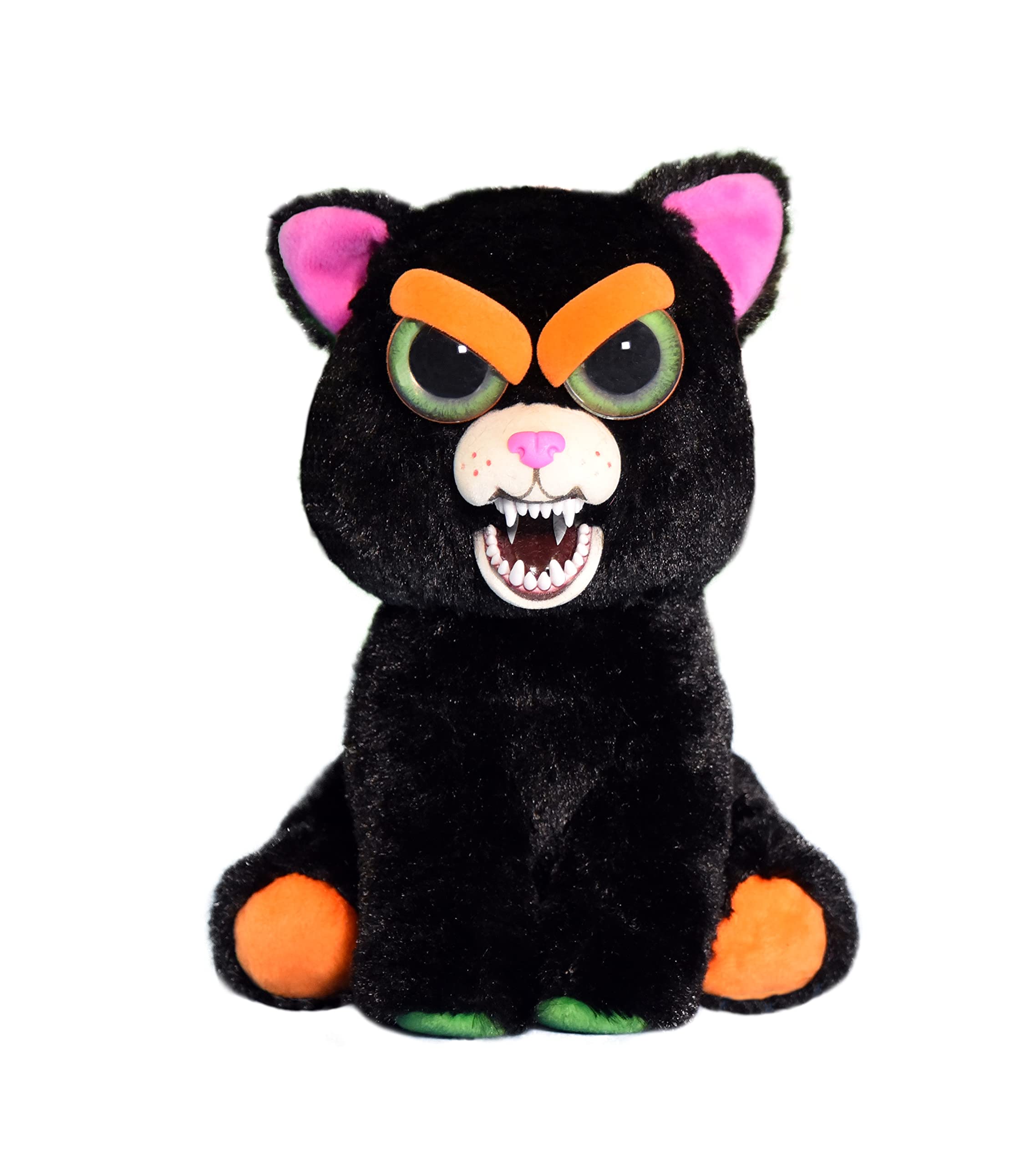 Foto 3 pulgar | Peluche Feisty Pets Cranky Cathy Black Cat 8.5 " - Venta Internacional