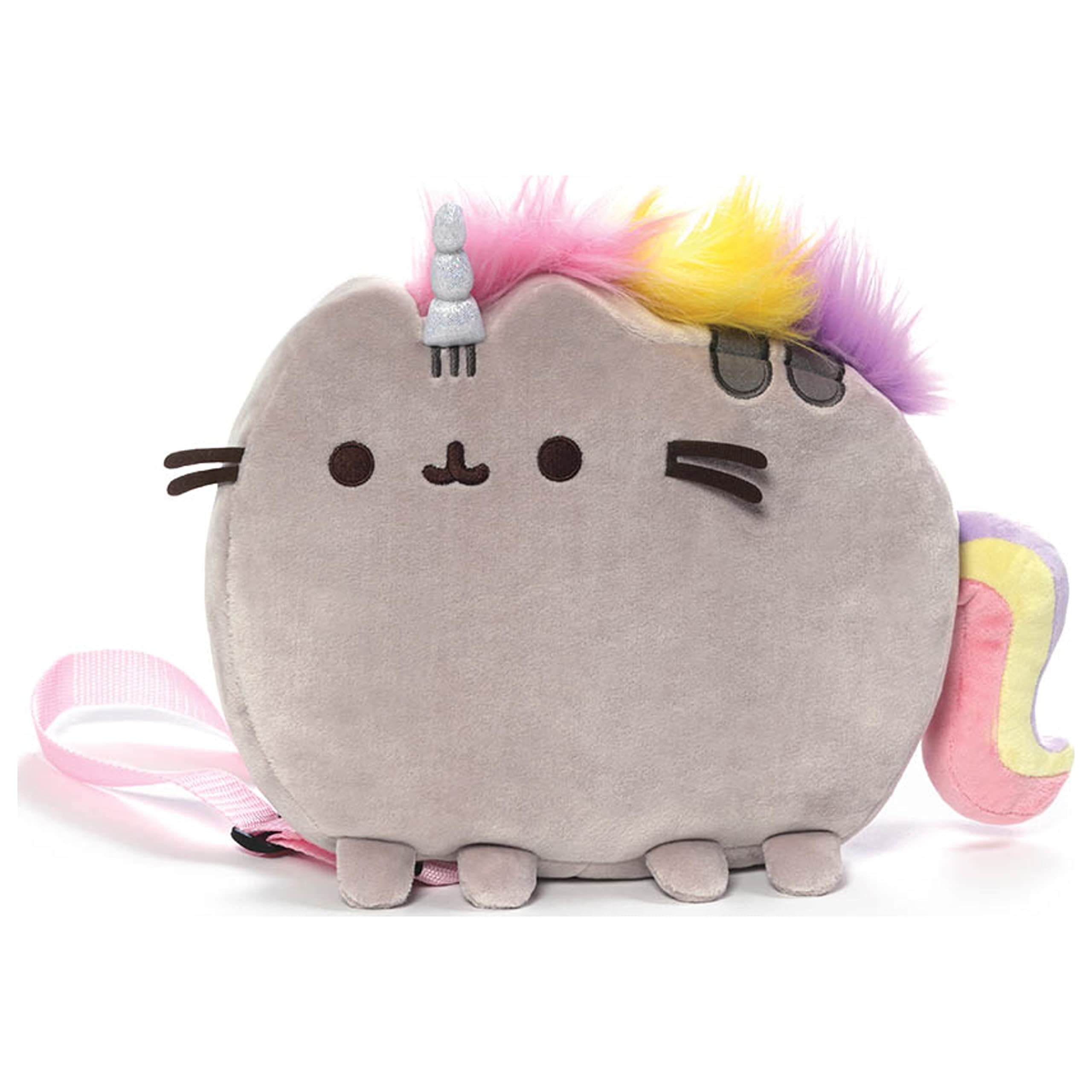 Foto 1 | Mochila de Felpa con Forma de Unicornio y Gato Gund Pusheen de 13 Pulgadas - Venta Internacional