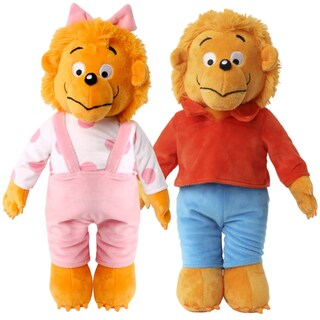 Foto 1 | Set de Muñecos de Peluche Mighty Mojo The Berenstain Bears Brother & Sister - Venta Internacional