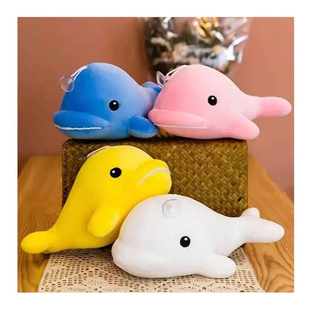 Foto 3 pulgar | Ballena de Peluche Rosa con Colgante - Venta Internacional