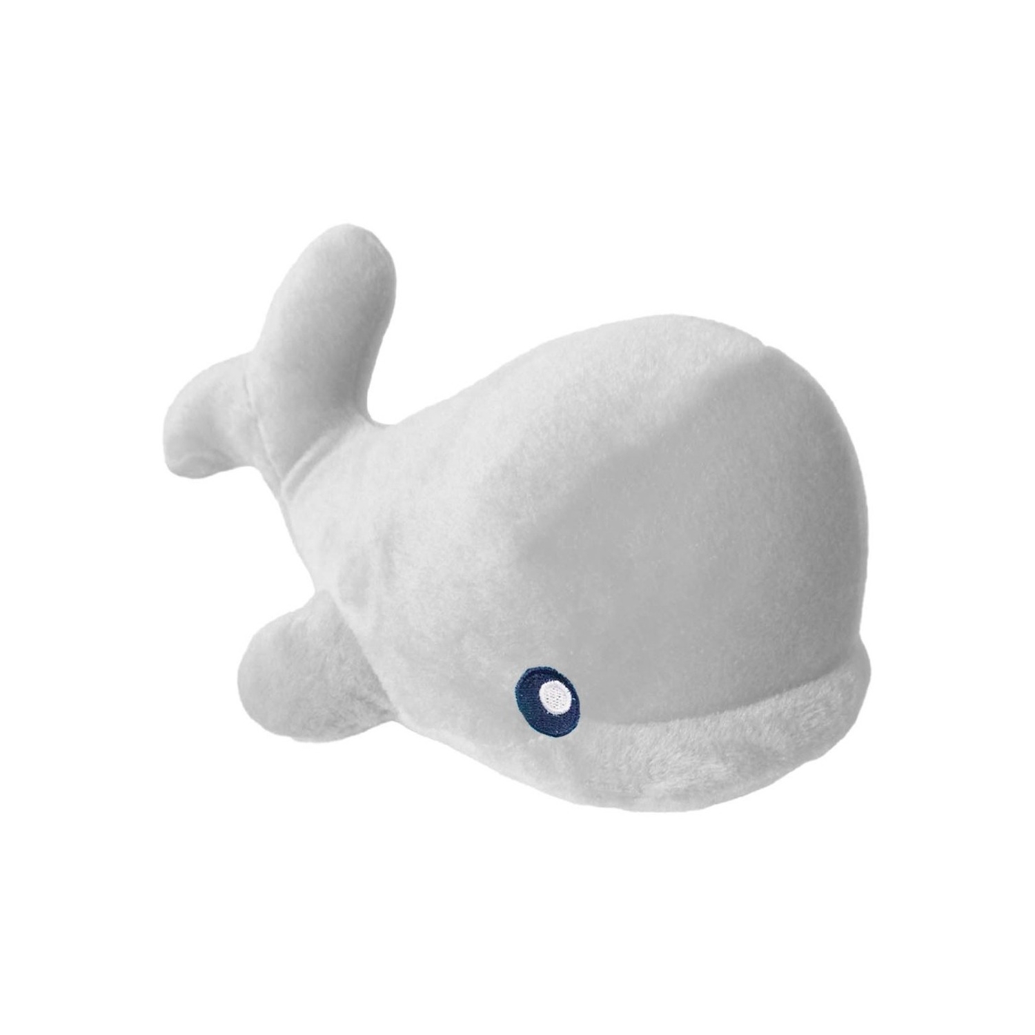 Foto 2 pulgar | Peluche Delfín Blanco Supersuave con Colgante - Venta Internacional