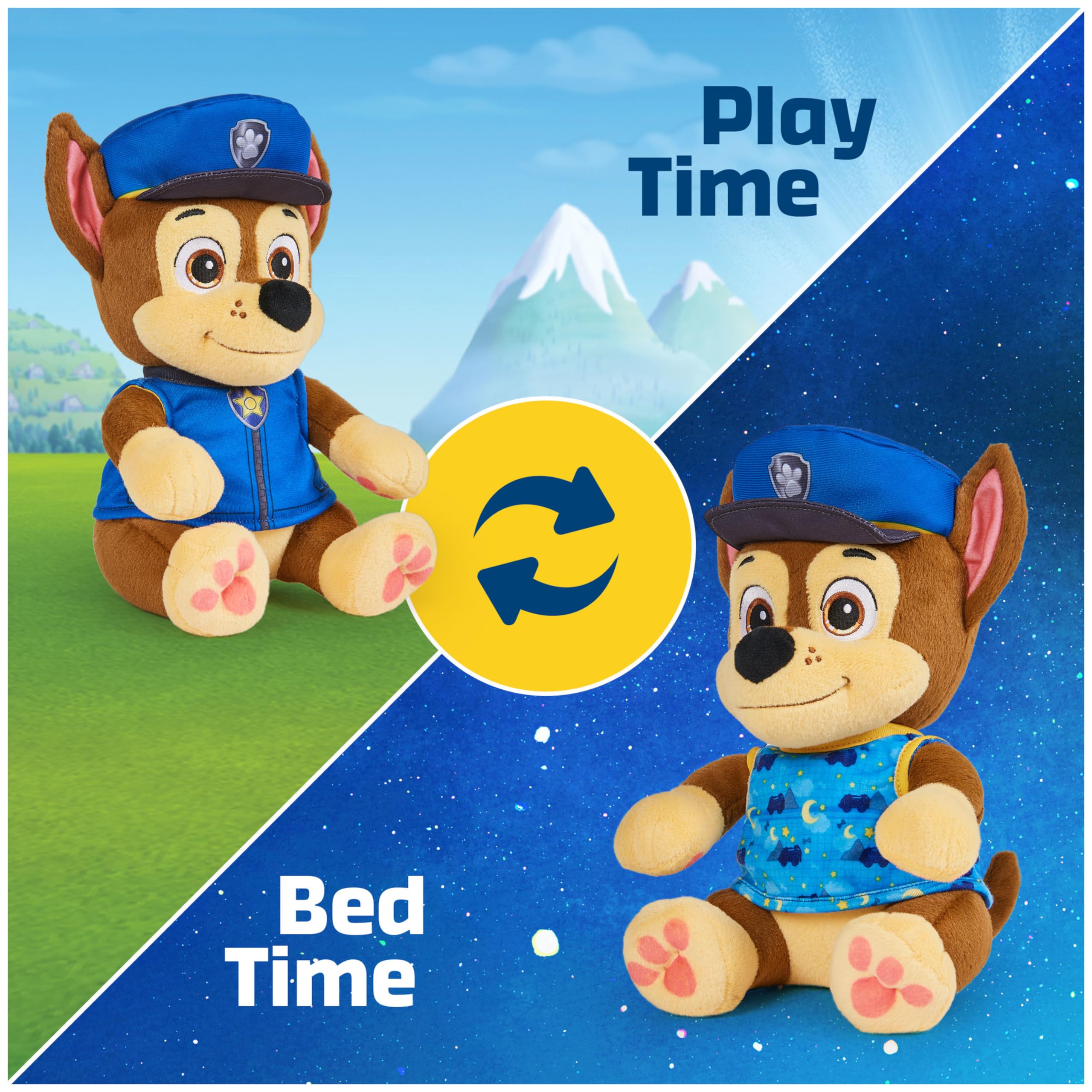 Foto 5 pulgar | Peluche Paw Patrol Bedtime Chase 25 Cm - Venta Internacional