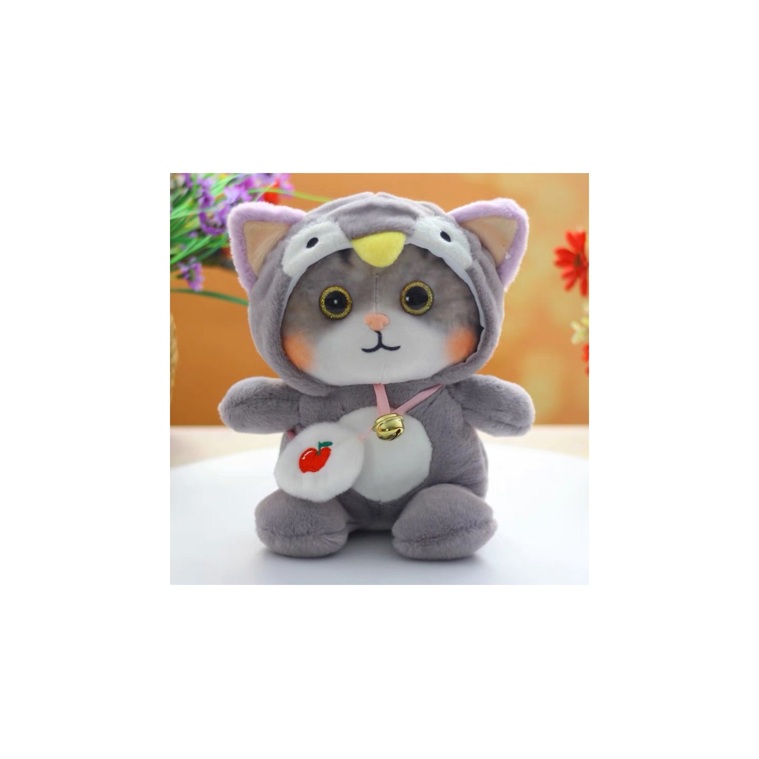 Foto 2 pulgar | Peluche con Disfraz de Gato Kawaii 25 cm - Venta Internacional