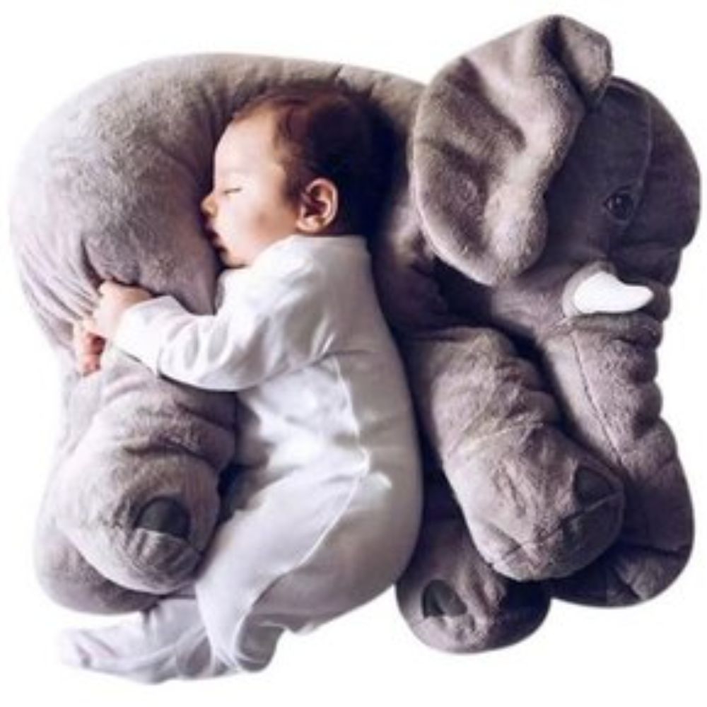 Foto 4 pulgar | Almohada de Felpa con Forma de Elefante de Peluche para Recién Nacidos - Venta Internacional