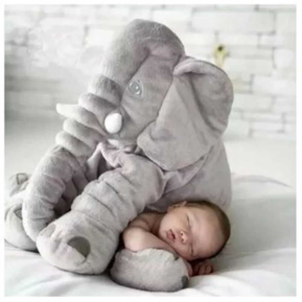 Foto 4 | Almohada de Felpa con Forma de Elefante de Peluche para Recién Nacidos - Venta Internacional