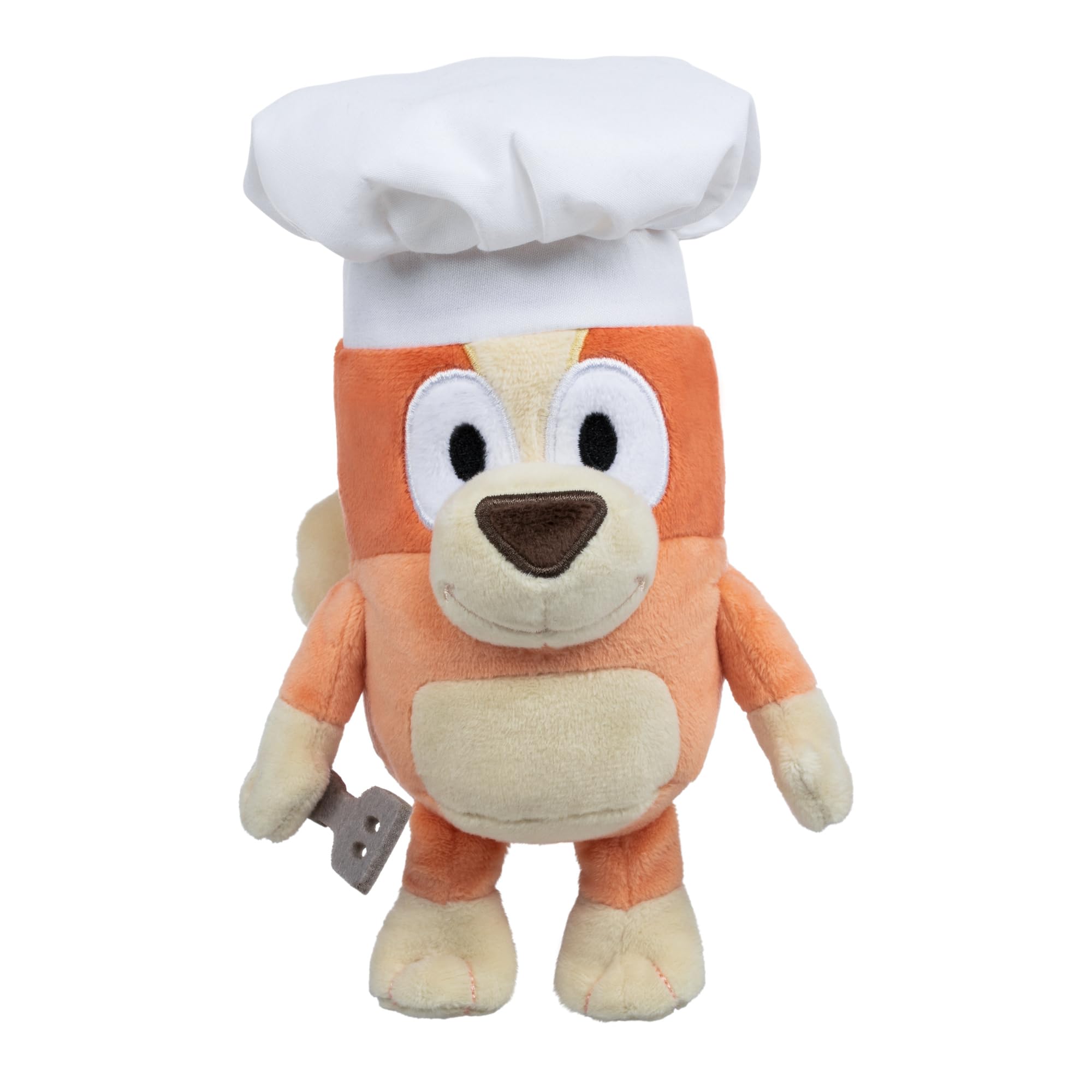 Peluche Bluey Friends Chef Bingo Con Gorro De Chef De 6.5 A 9 Pulgadas - Venta Internacional.