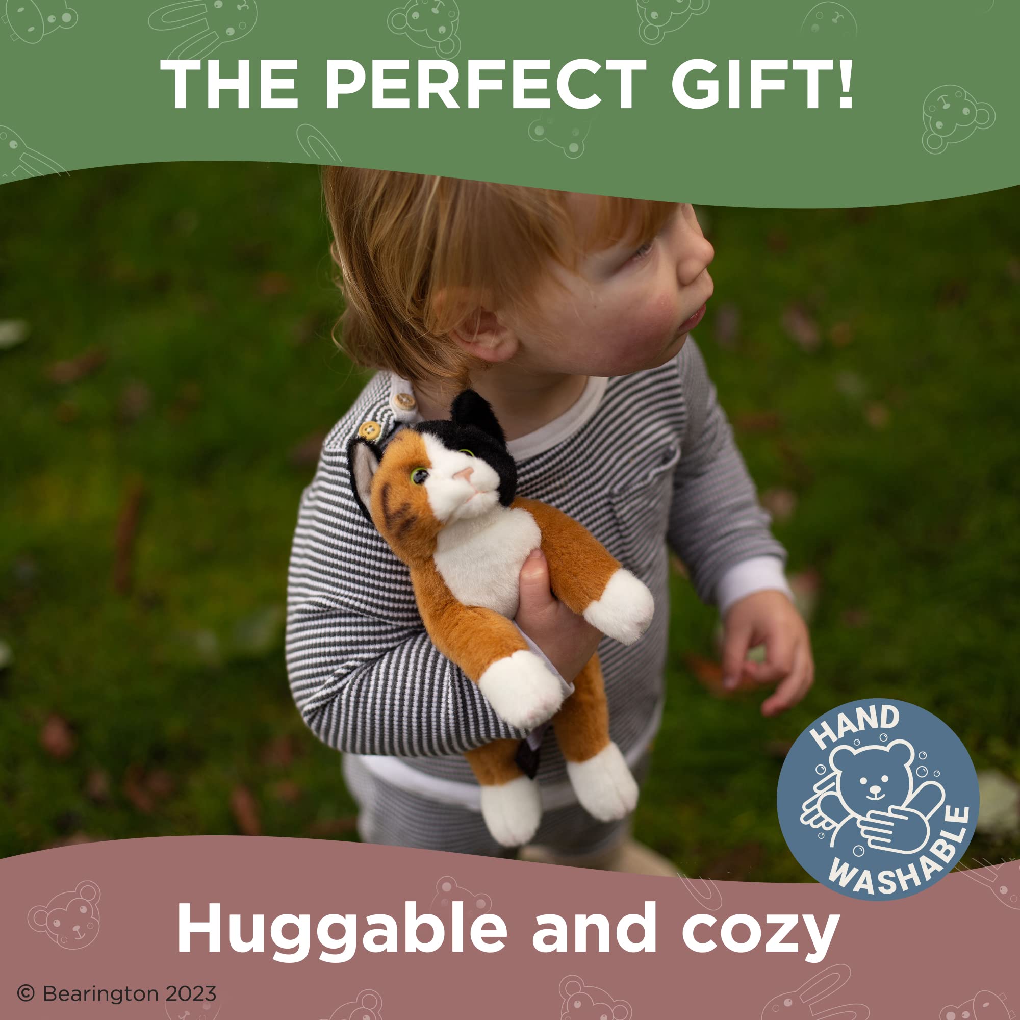 Foto 6 pulgar | Peluche Bearington Lil' Callie Calico Cat 20 Cm - Venta Internacional