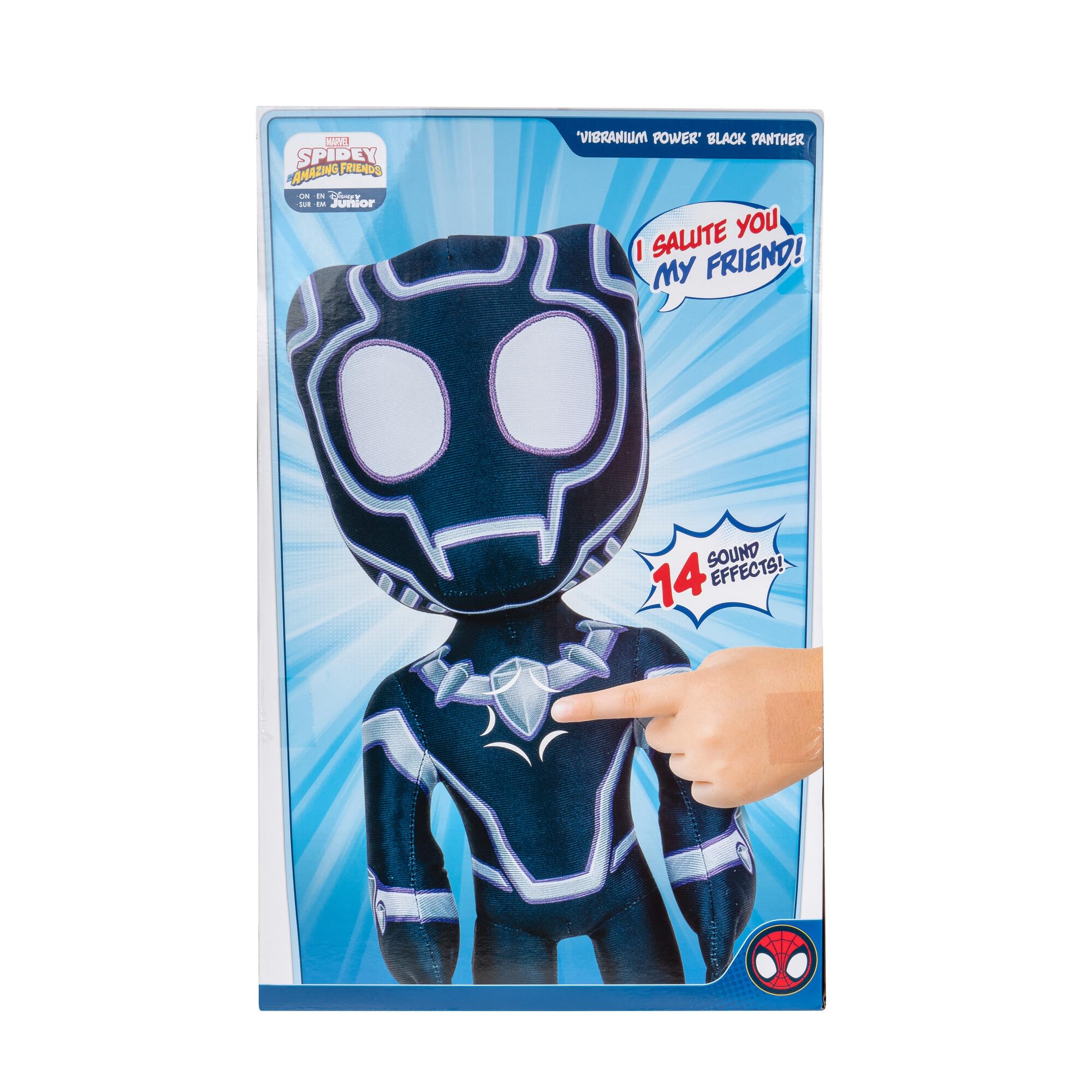 Foto 2 | Peluche Marvel Black Panther con Sonidos - Venta Internacional