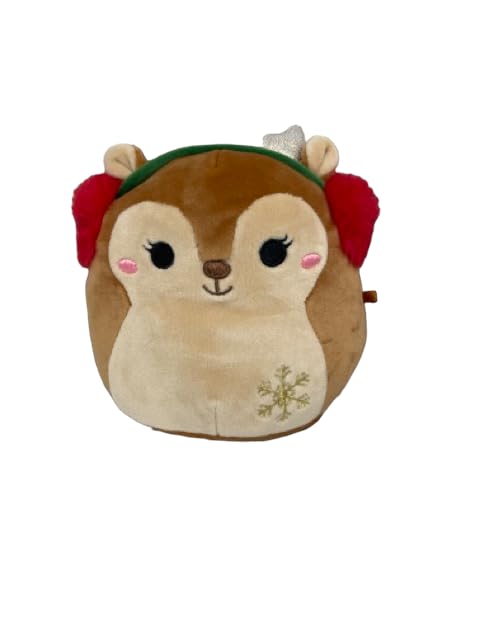 Foto 2 pulgar | Peluche Squishmallows Oficial Kellytoy Christmas 2023 Darla Fawn Reindeer de 5 Pulgadas - Venta Internacional