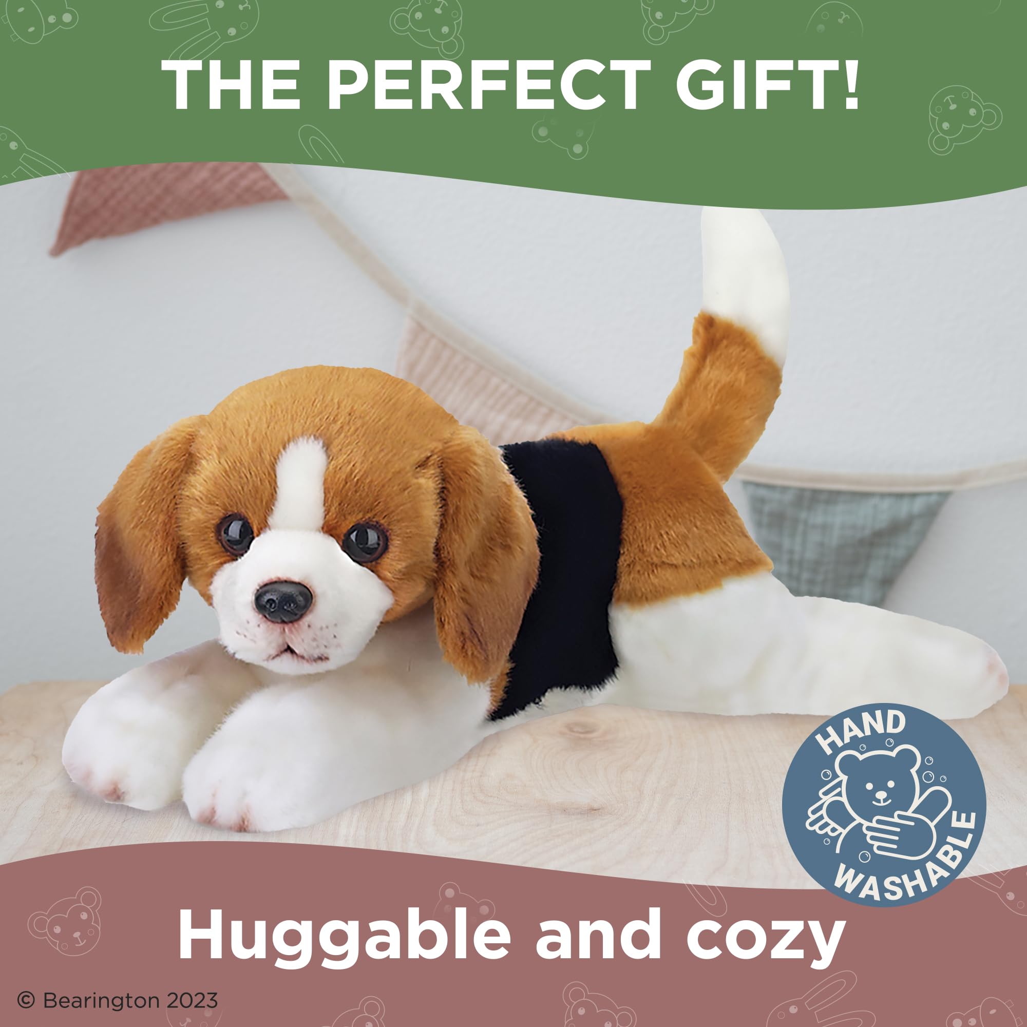 Foto 6 pulgar | Peluche Bearington Lil' Hunter The Beagle de 20 cm - Venta Internacional