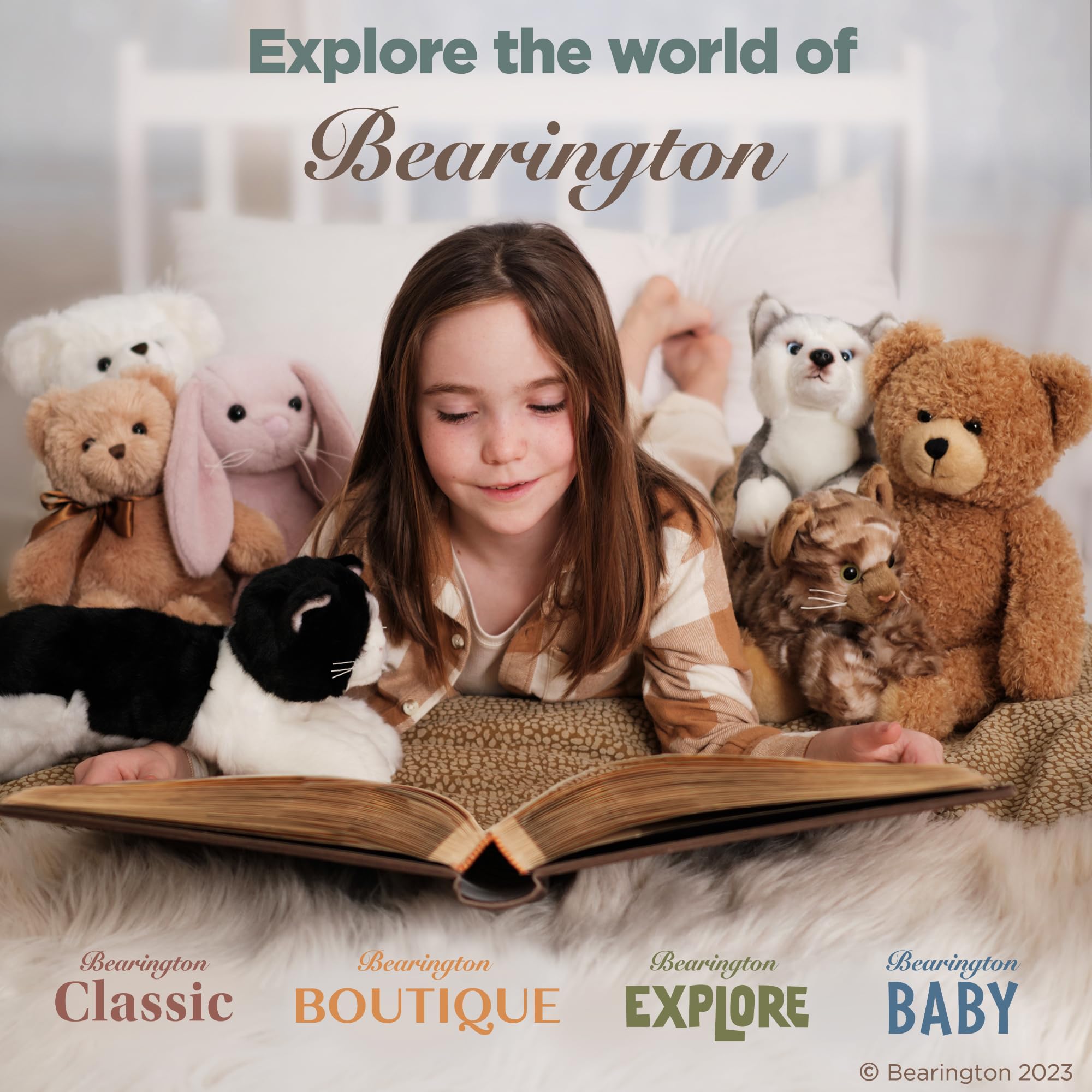 Foto 7 pulgar | Peluche Bearington Lil' Hunter The Beagle de 20 cm - Venta Internacional