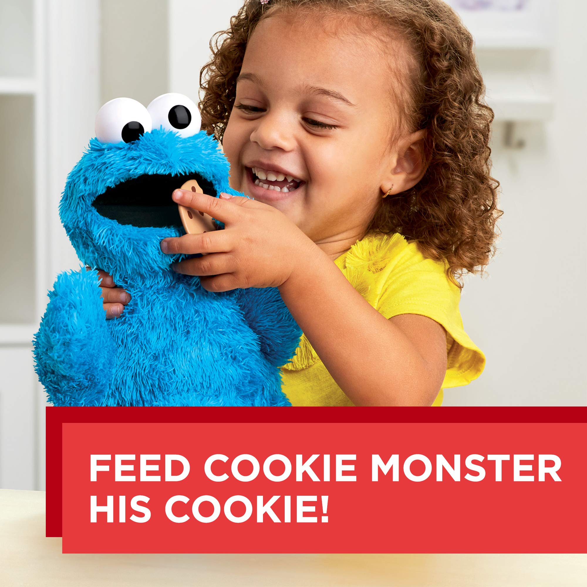 Foto 4 pulgar | Peluche Sesame Street Feed Me Cookie Monster- Venta Internacional