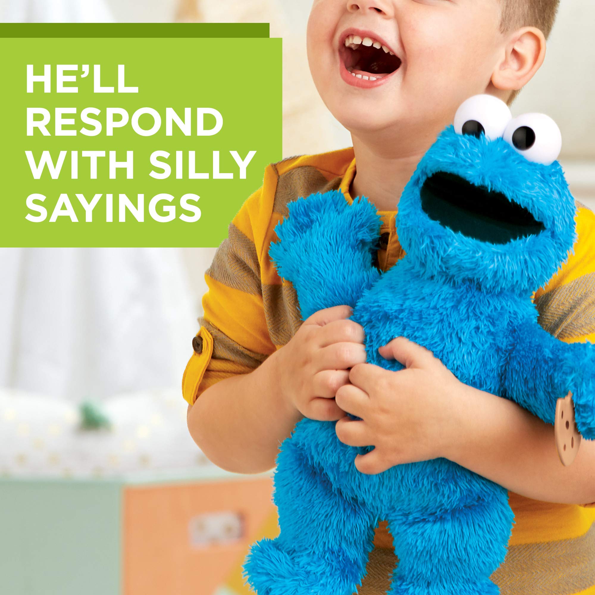 Foto 5 pulgar | Peluche Sesame Street Feed Me Cookie Monster- Venta Internacional