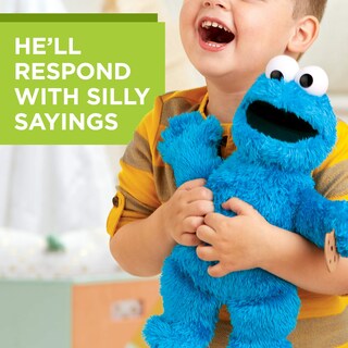 Foto 4 | Peluche Sesame Street Feed Me Cookie Monster- Venta Internacional