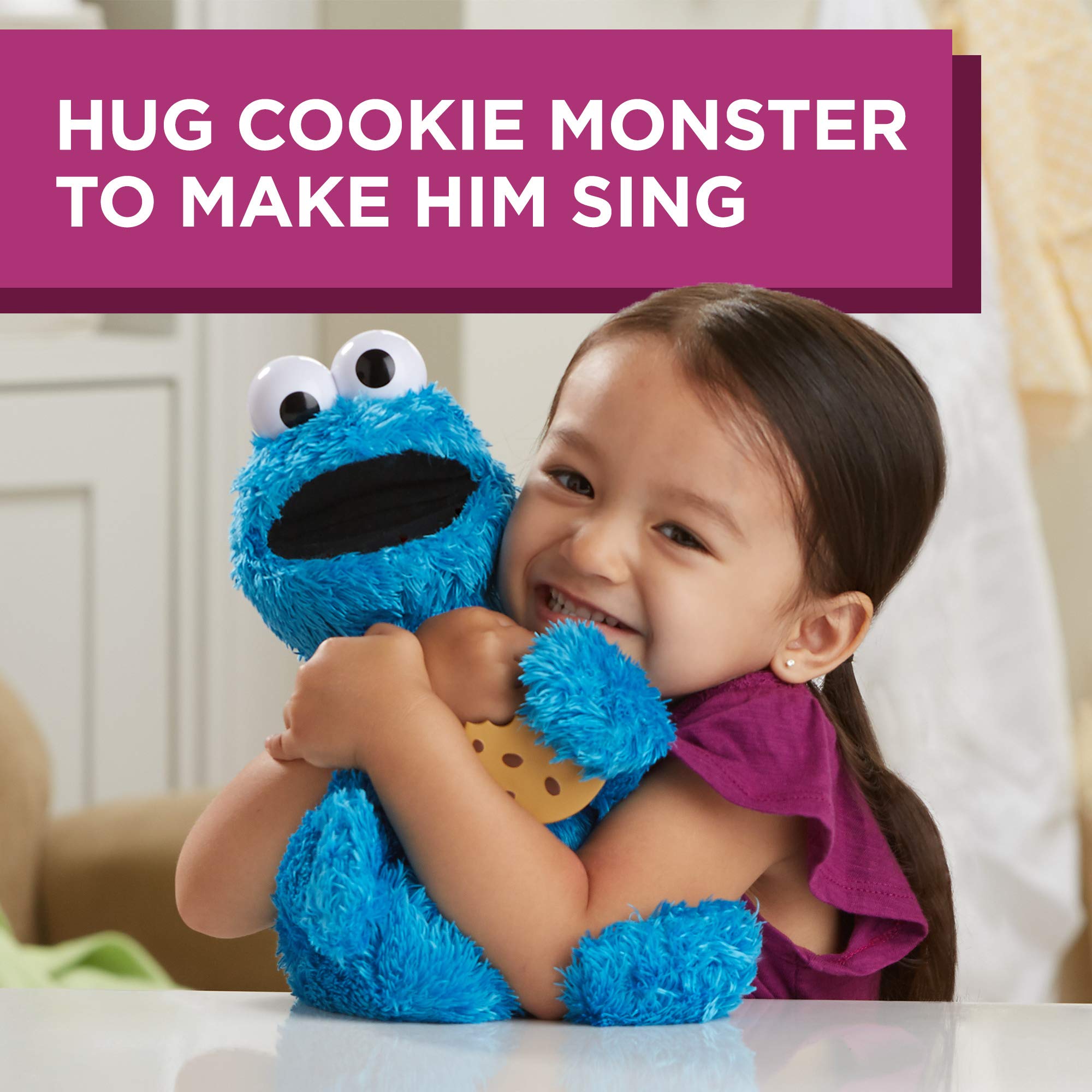 Foto 6 pulgar | Peluche Sesame Street Feed Me Cookie Monster- Venta Internacional