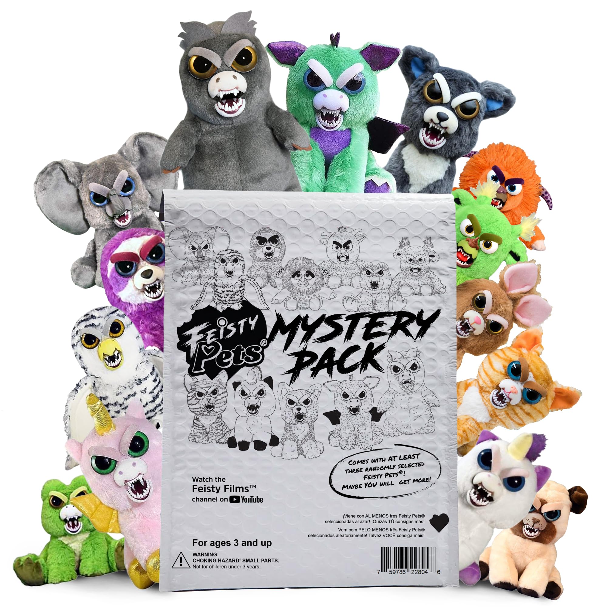 Foto 2 pulgar | Mystery Pack Feisty Pets Volumen 1- Venta Internacional