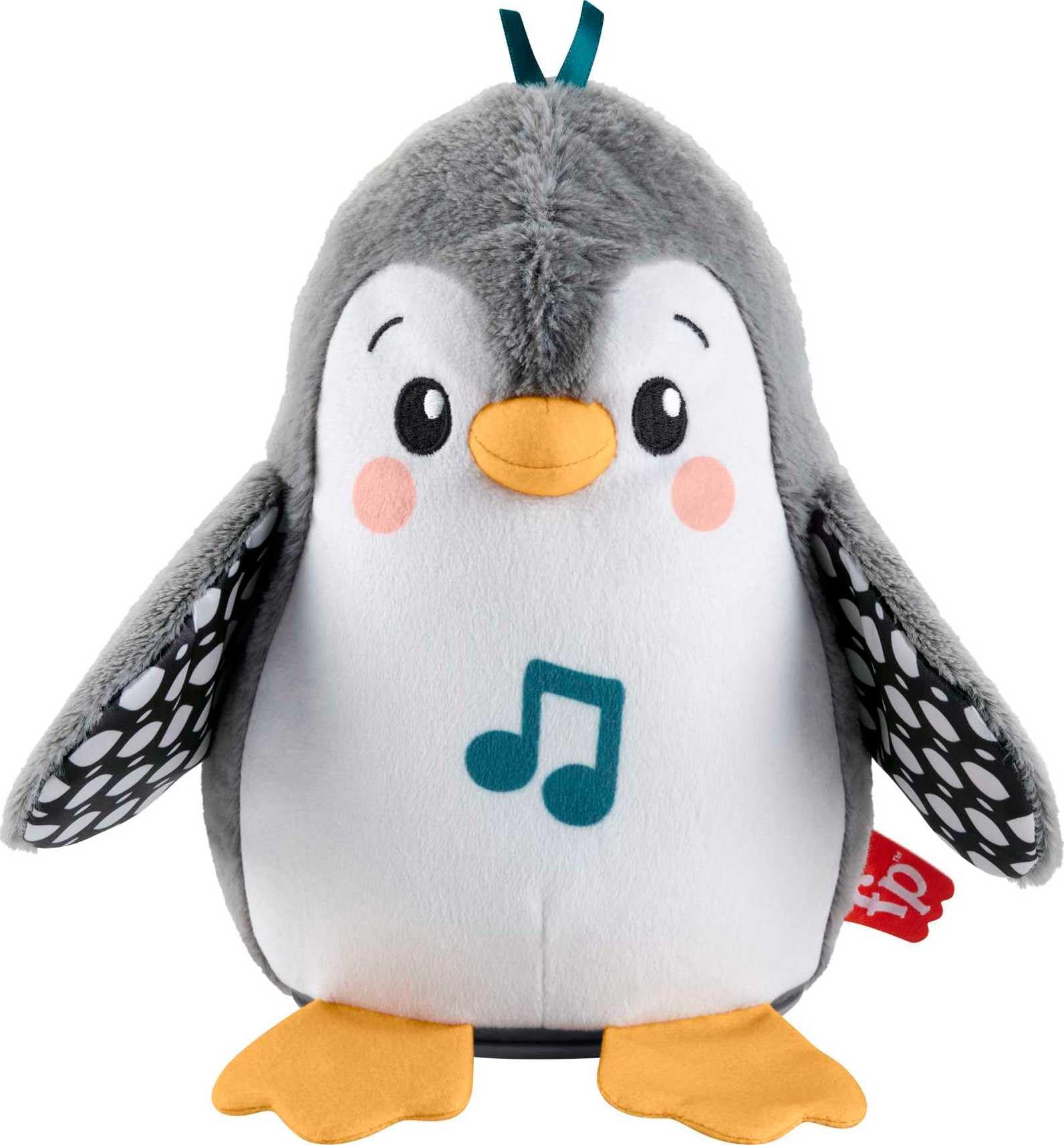Tummy Time Toy Fisher-price Flap & Wobble Penguin Con Música - Venta Internacional.