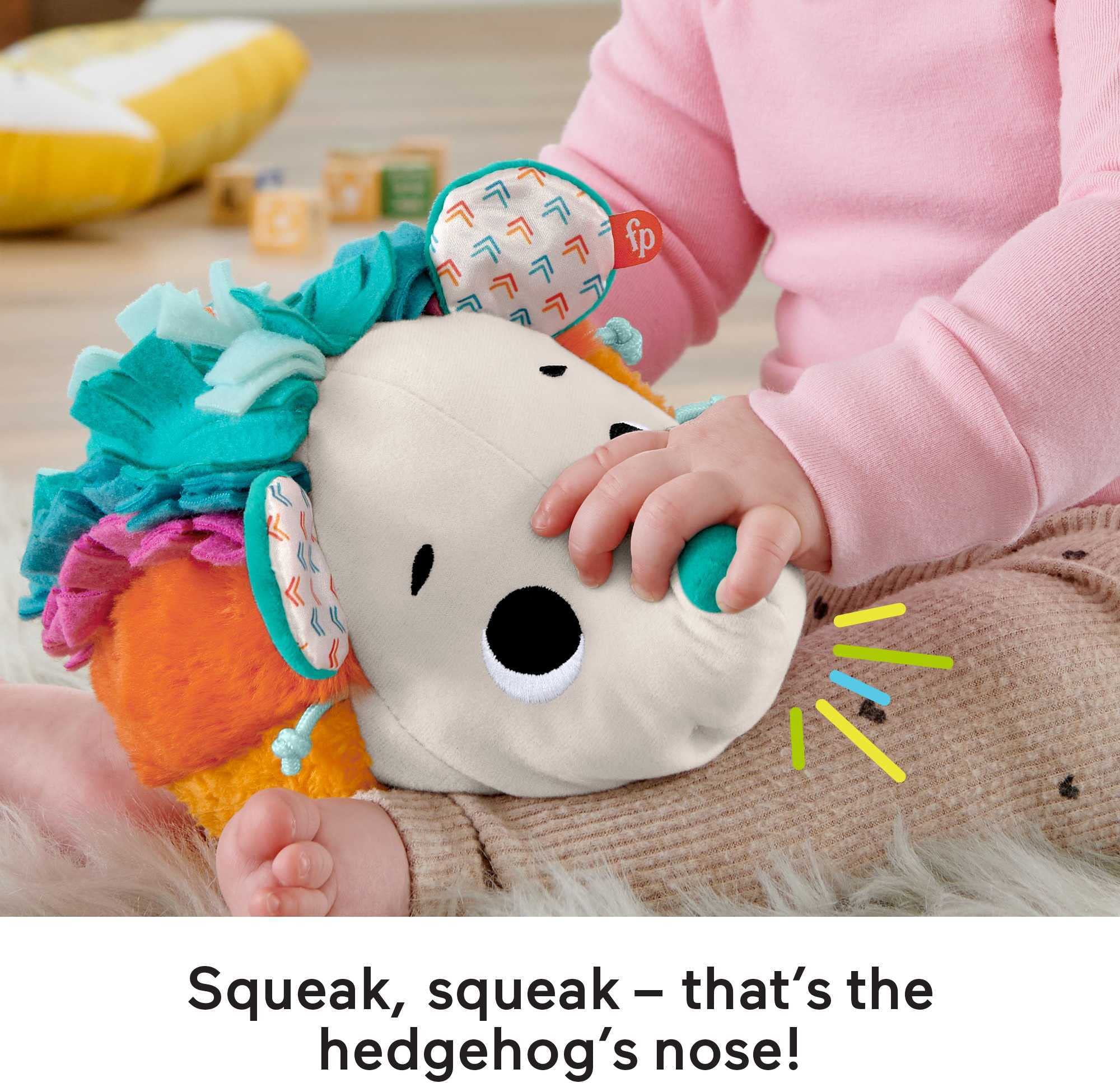 Foto 4 pulgar | Peluche Fisher-price Cuddle N' Snuggle Hedgehog Durante Más De 3 Meses - Venta Internacional.
