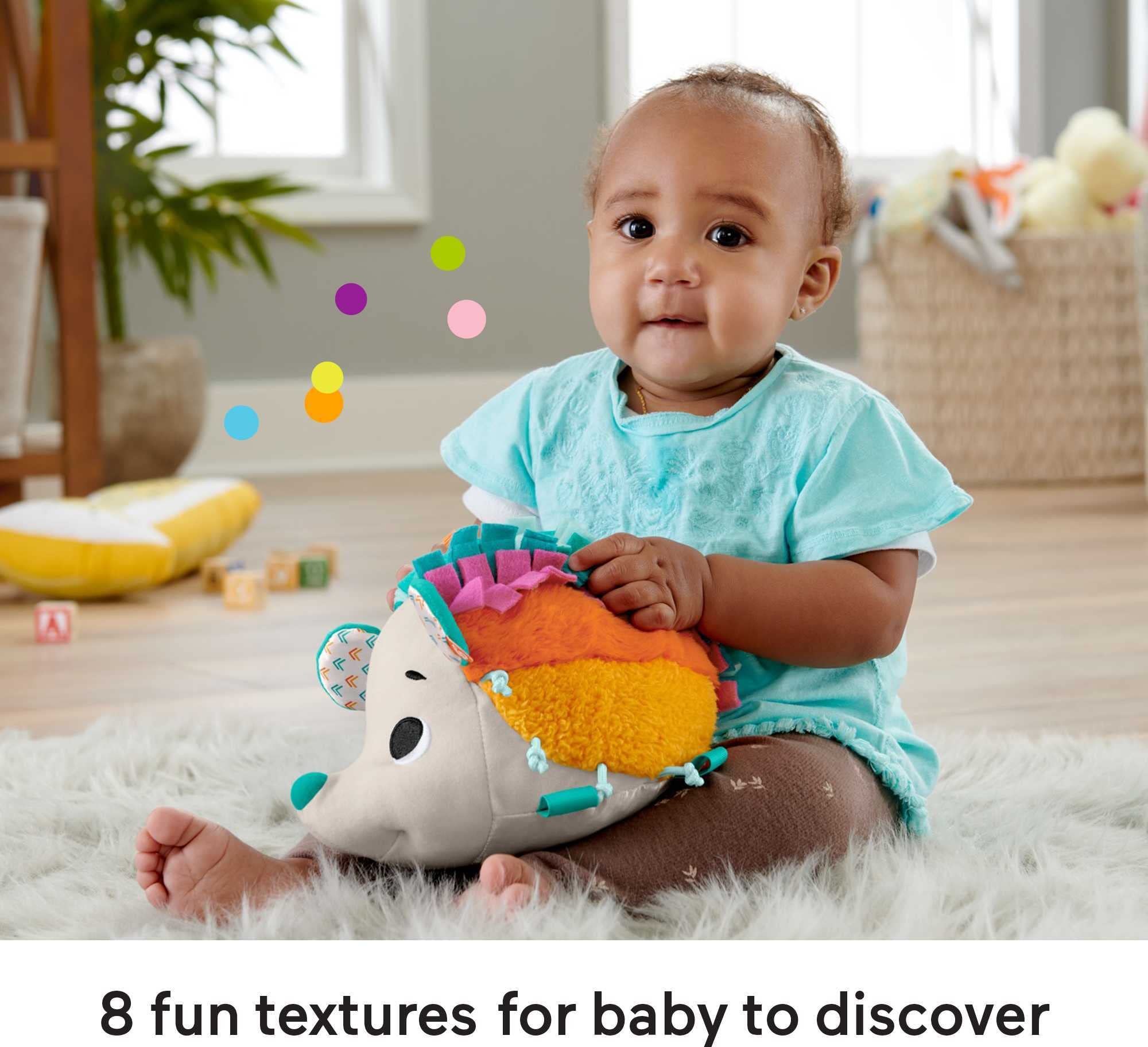 Foto 5 pulgar | Peluche Fisher-price Cuddle N' Snuggle Hedgehog Durante Más De 3 Meses - Venta Internacional.
