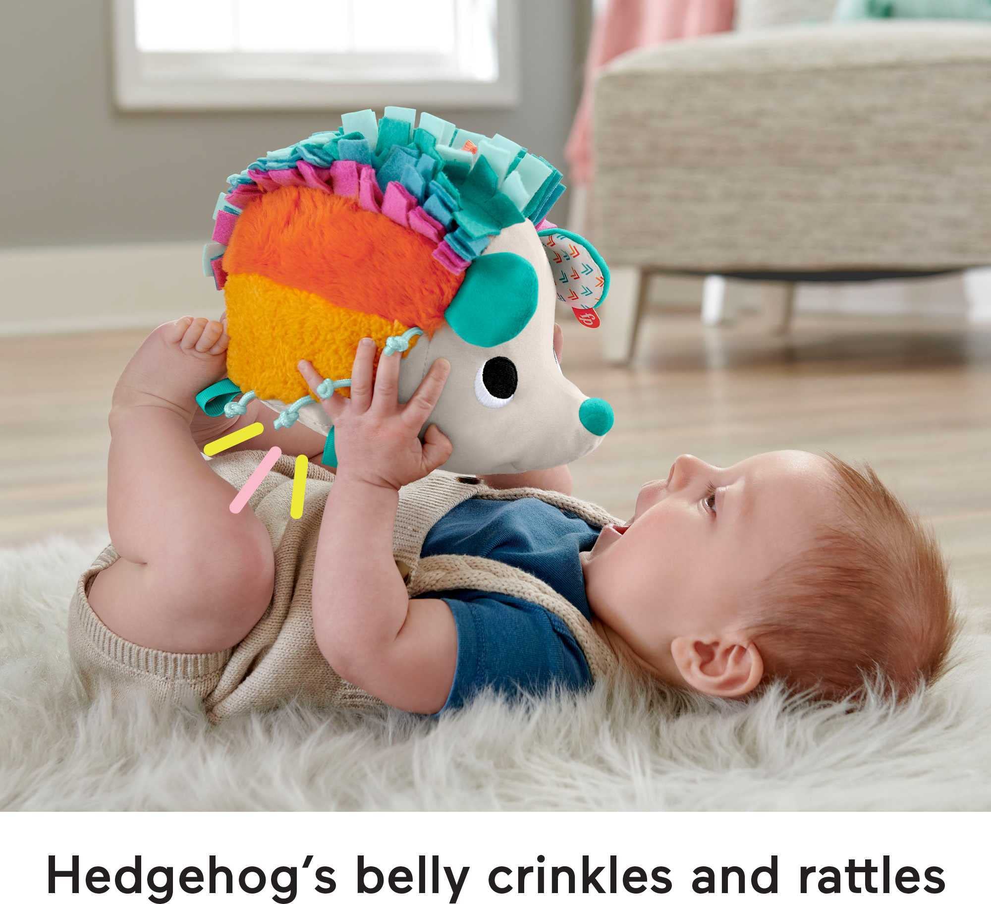 Foto 6 pulgar | Peluche Fisher-price Cuddle N' Snuggle Hedgehog Durante Más De 3 Meses - Venta Internacional.