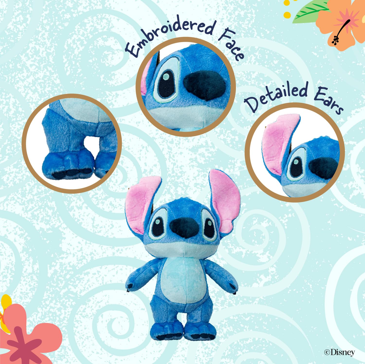 Foto 4 pulgar | Peluche Disney Baby Lilo & Stitch De 38 Cm - Venta Internacional.