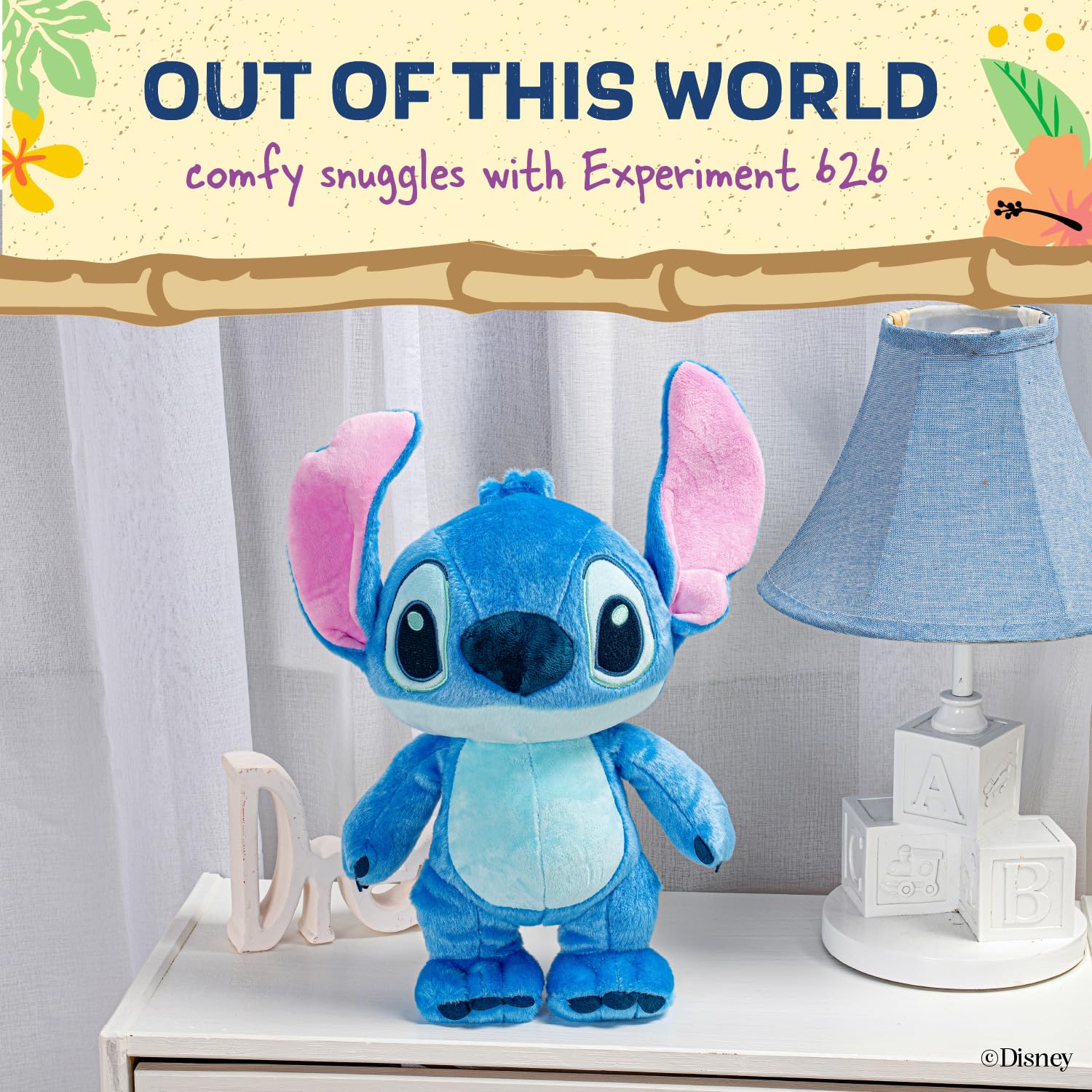 Foto 5 pulgar | Peluche Disney Baby Lilo & Stitch De 38 Cm - Venta Internacional.