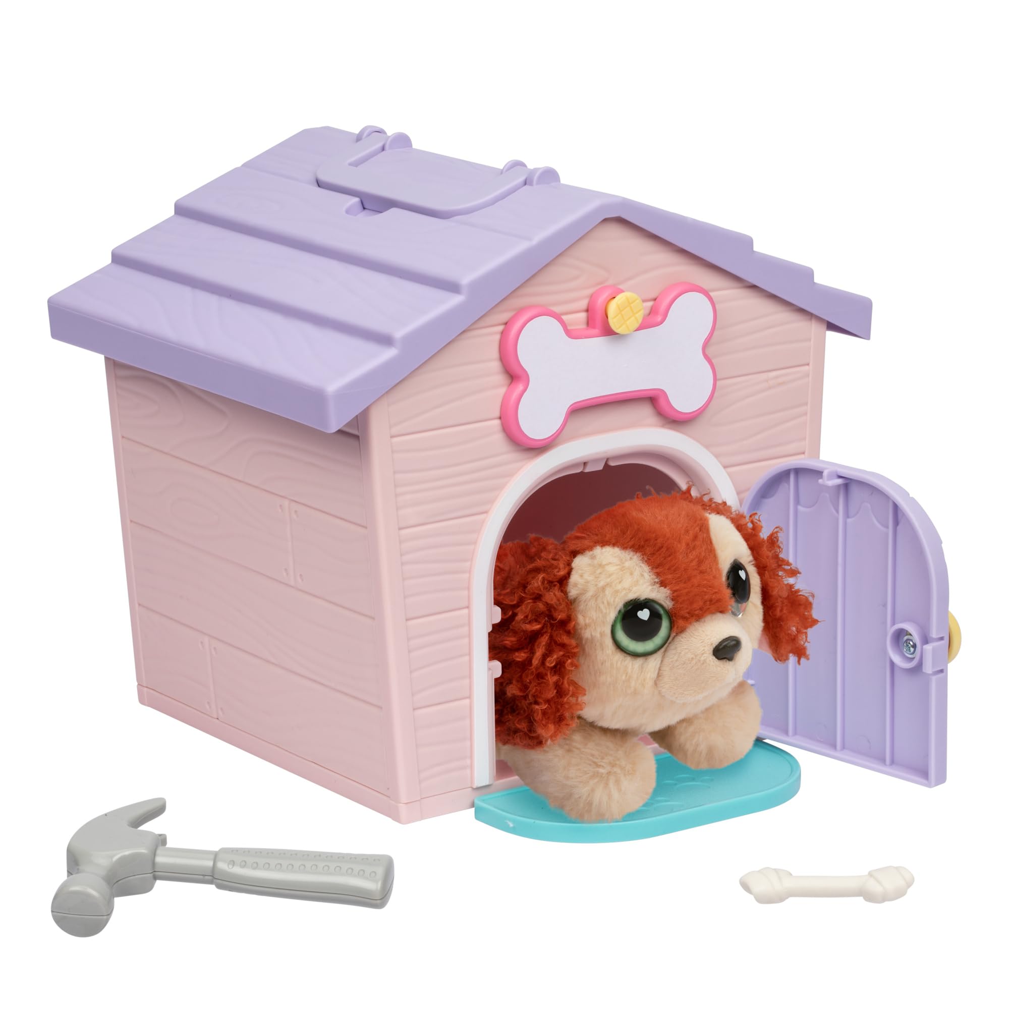 Peluche Little Live Pets My Pupp's Home Minis Rosa Y Morado - Venta Internacional.