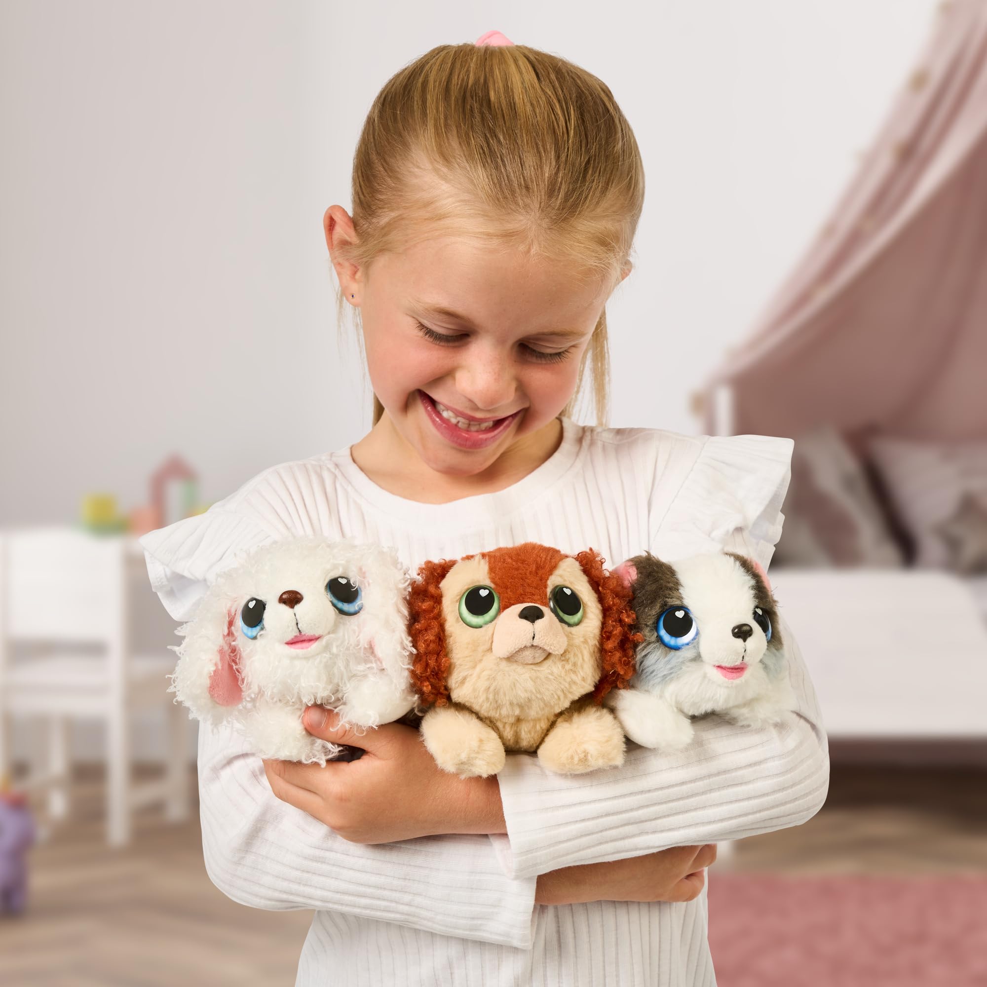 Foto 6 | Peluche Little Live Pets My Pupp's Home Minis Rosa Y Morado - Venta Internacional.