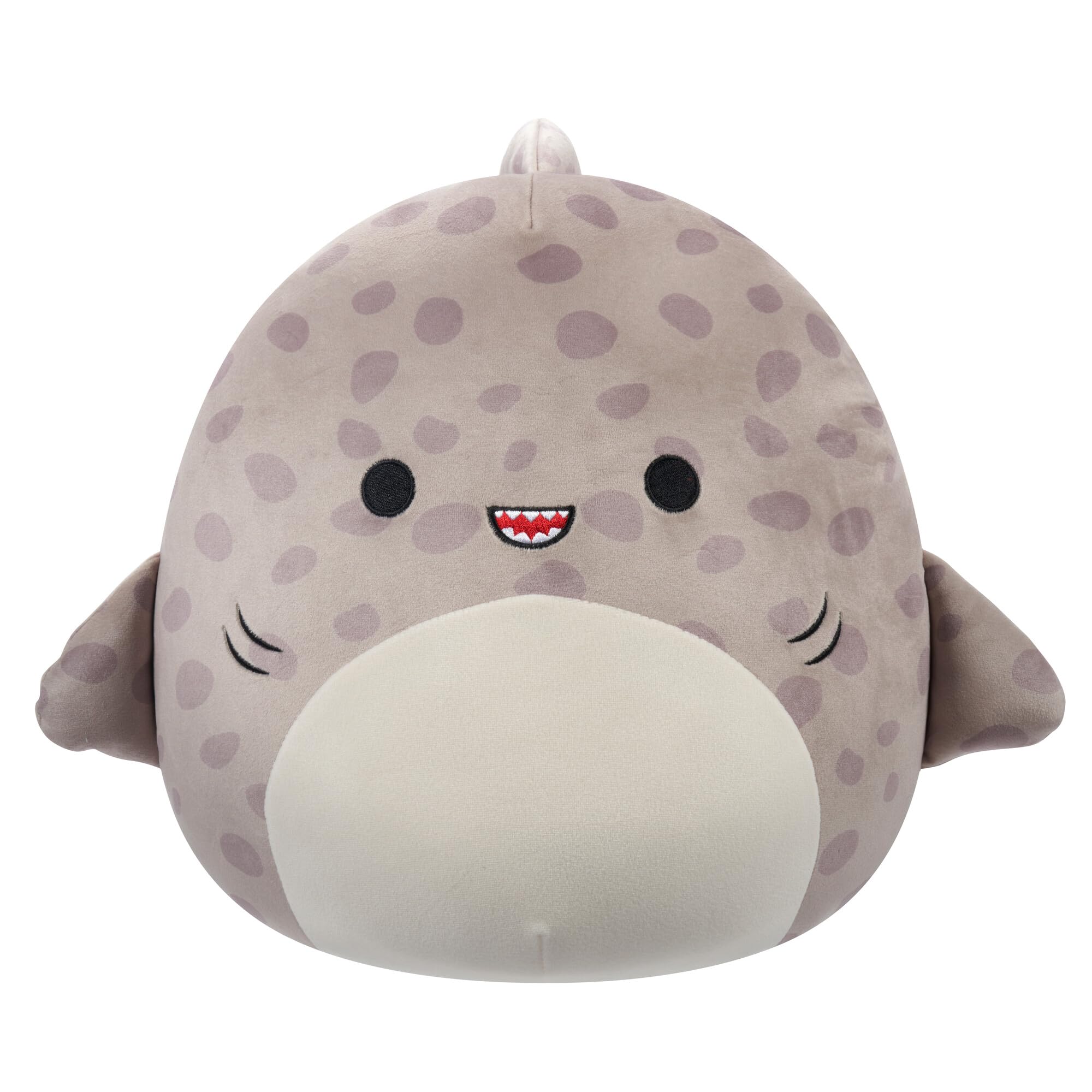 Peluche Squishmallows Original Azi Con Estampado De Leopardo Gris Moteado, 30 Cm - Venta Internacional.