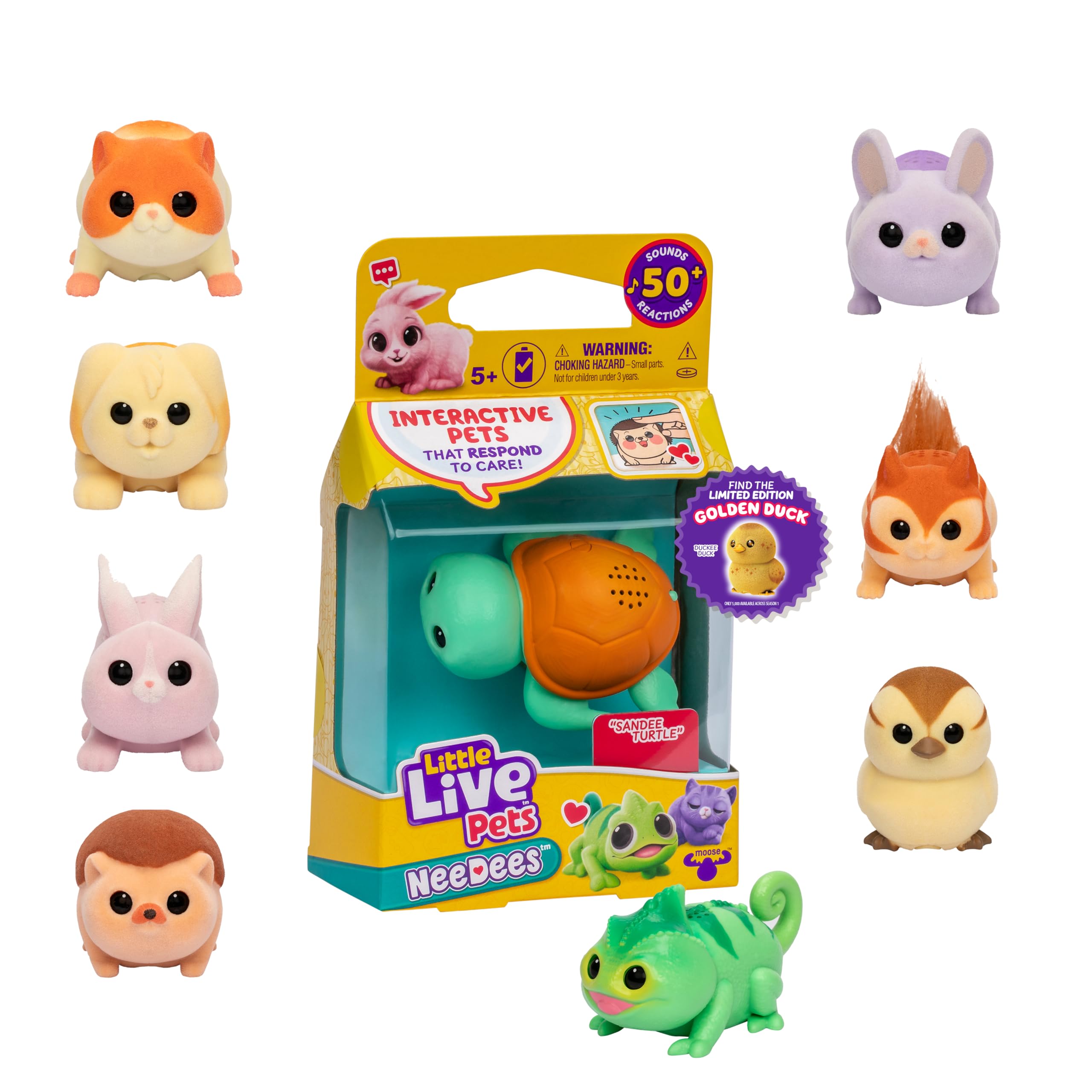 Juguete Portátil Interactivo Little Live Pets Needees - Venta Internacional.