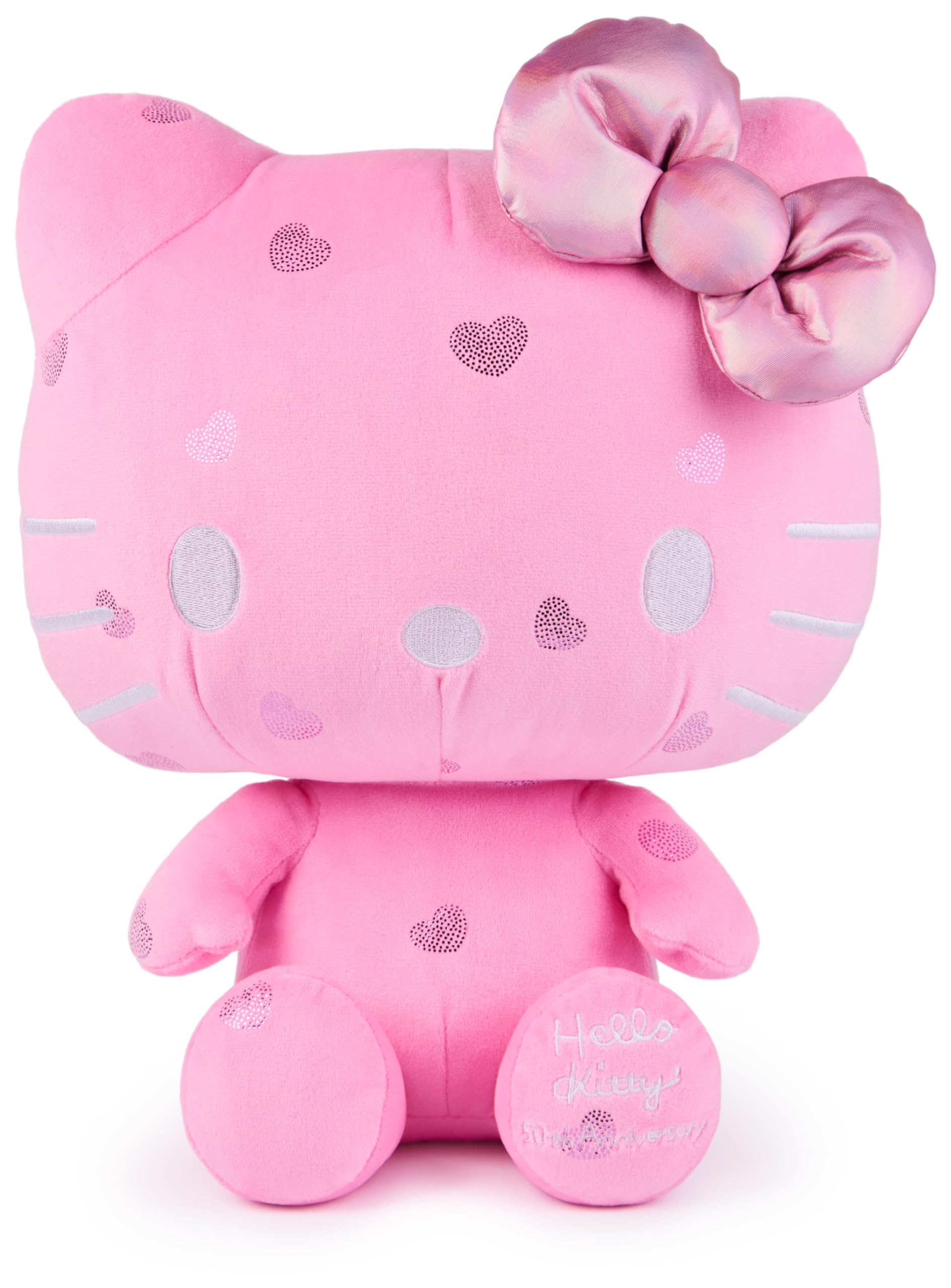 Foto 2 pulgar | Peluche Gund Sanrio Hello Kitty 50 Aniversario 30 Cm - Venta Internacional.